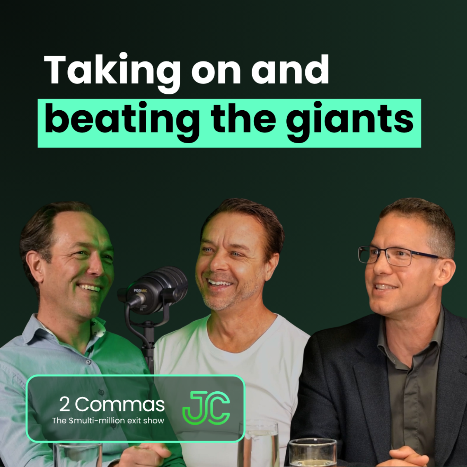 Taking on and beating the giants | 2 Commas by Josh Comrie episode artwork