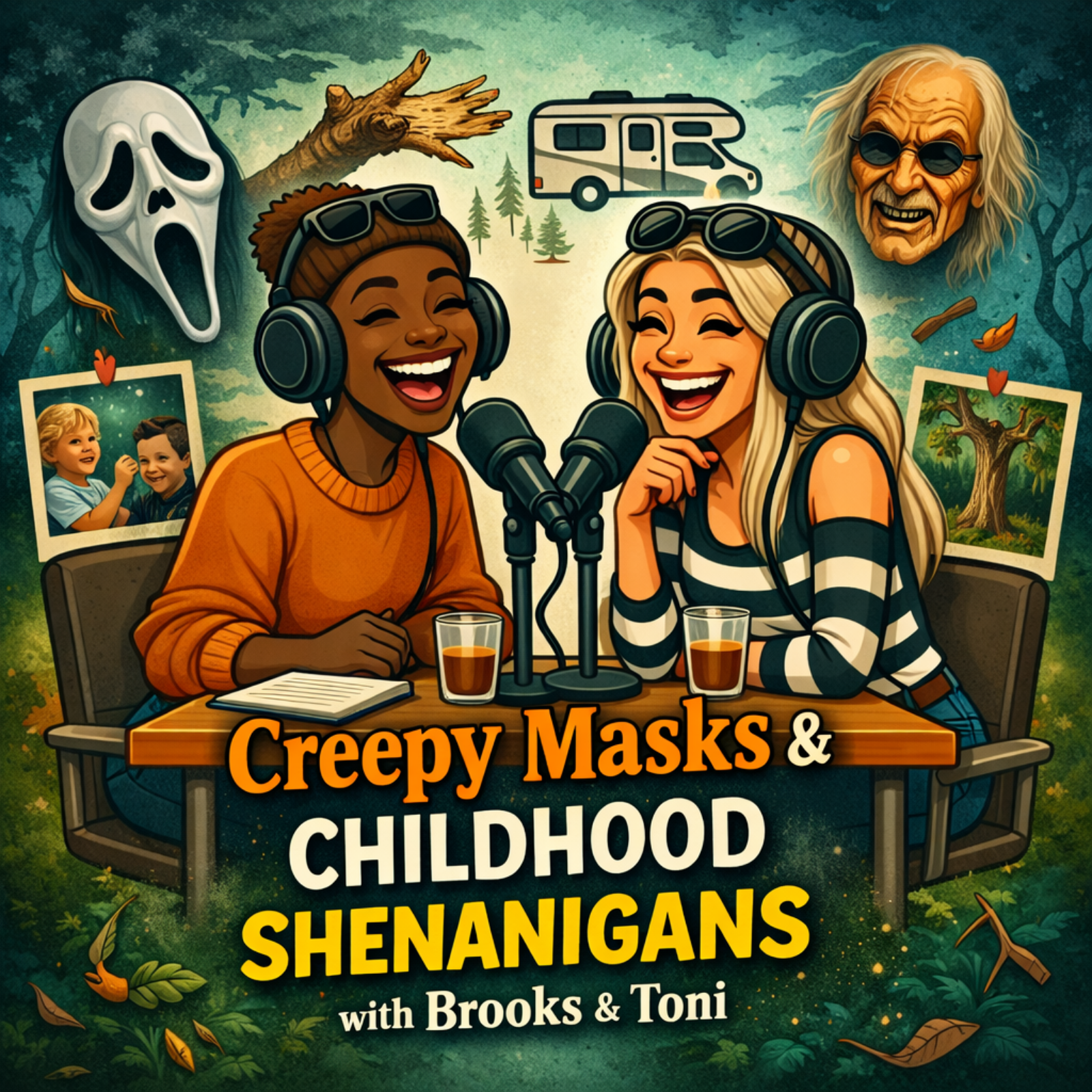 Creepy Masks, Childhood Shenanigans and All The Chaos In Between