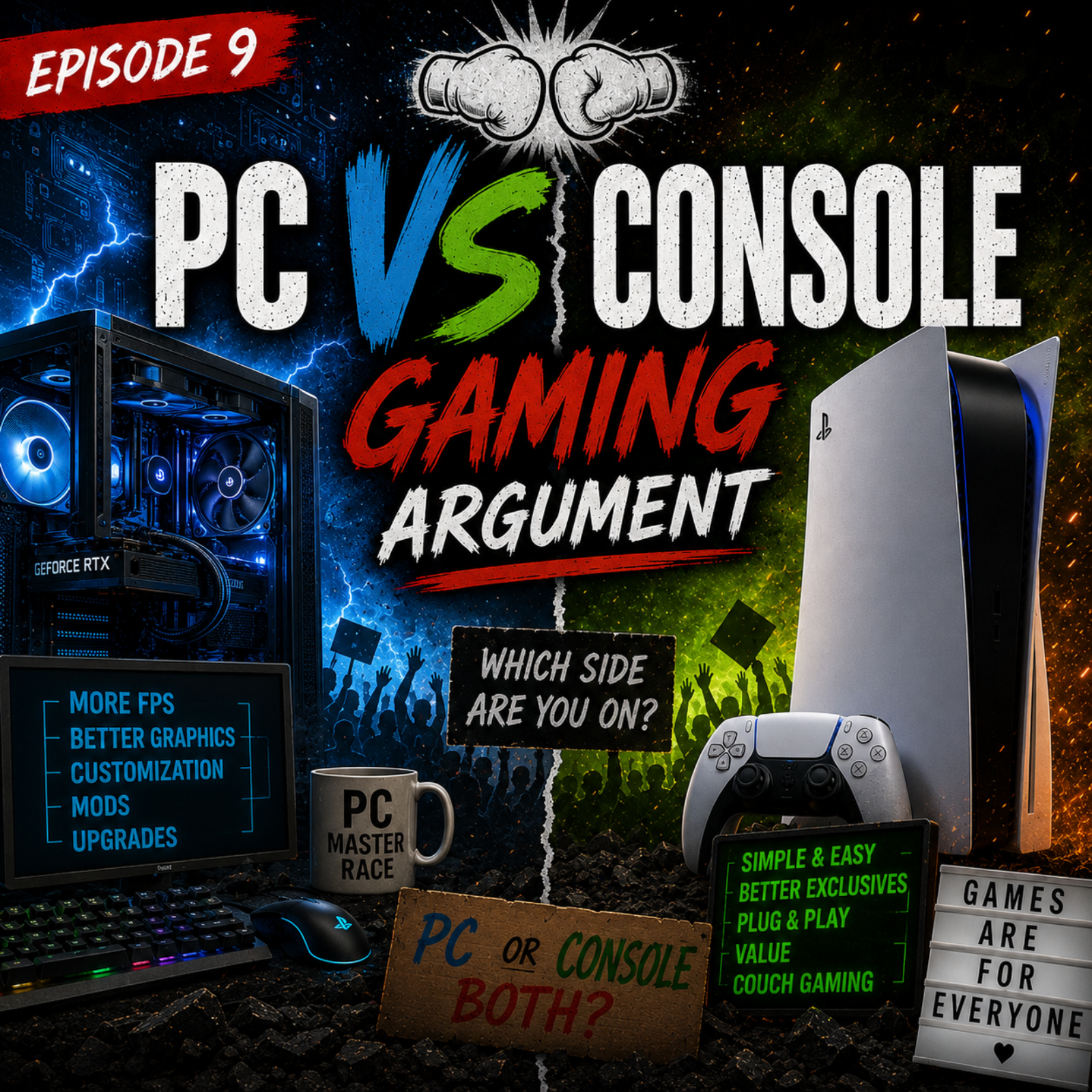 PC vs Console | The Gaming Argument That Never Ends episode artwork