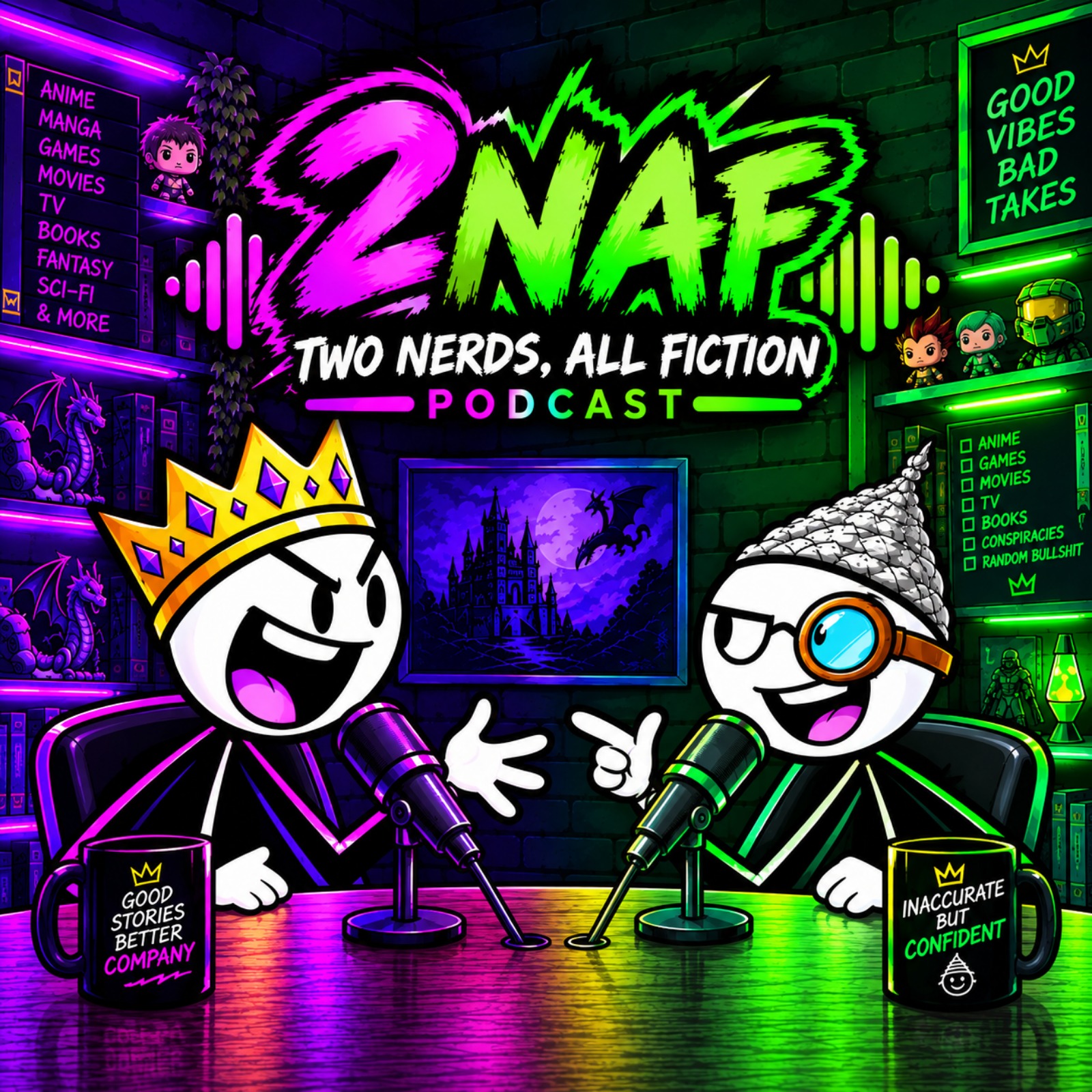 Two Nerds, All Fiction Podcast