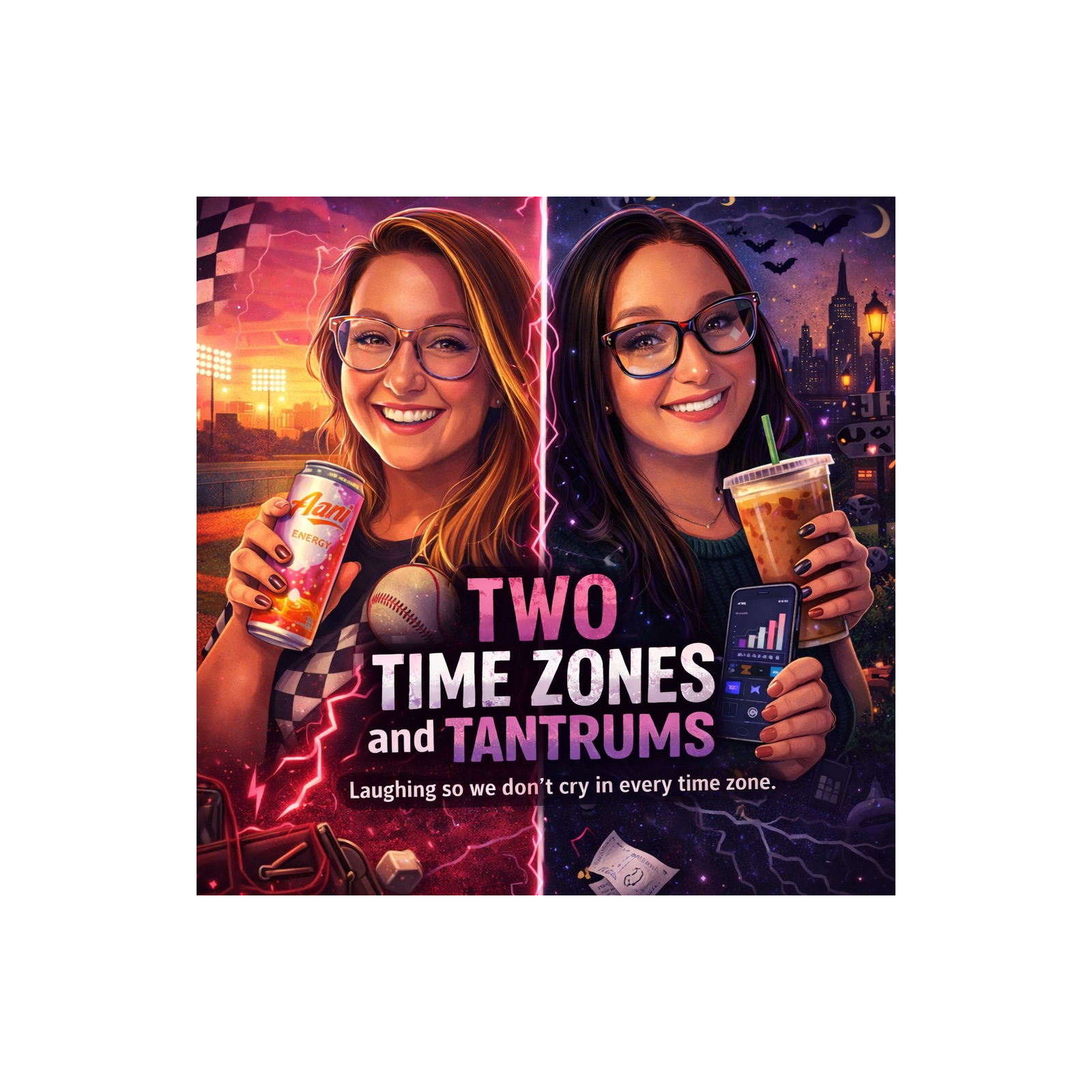 Two Time Zones and Tantrums cover art