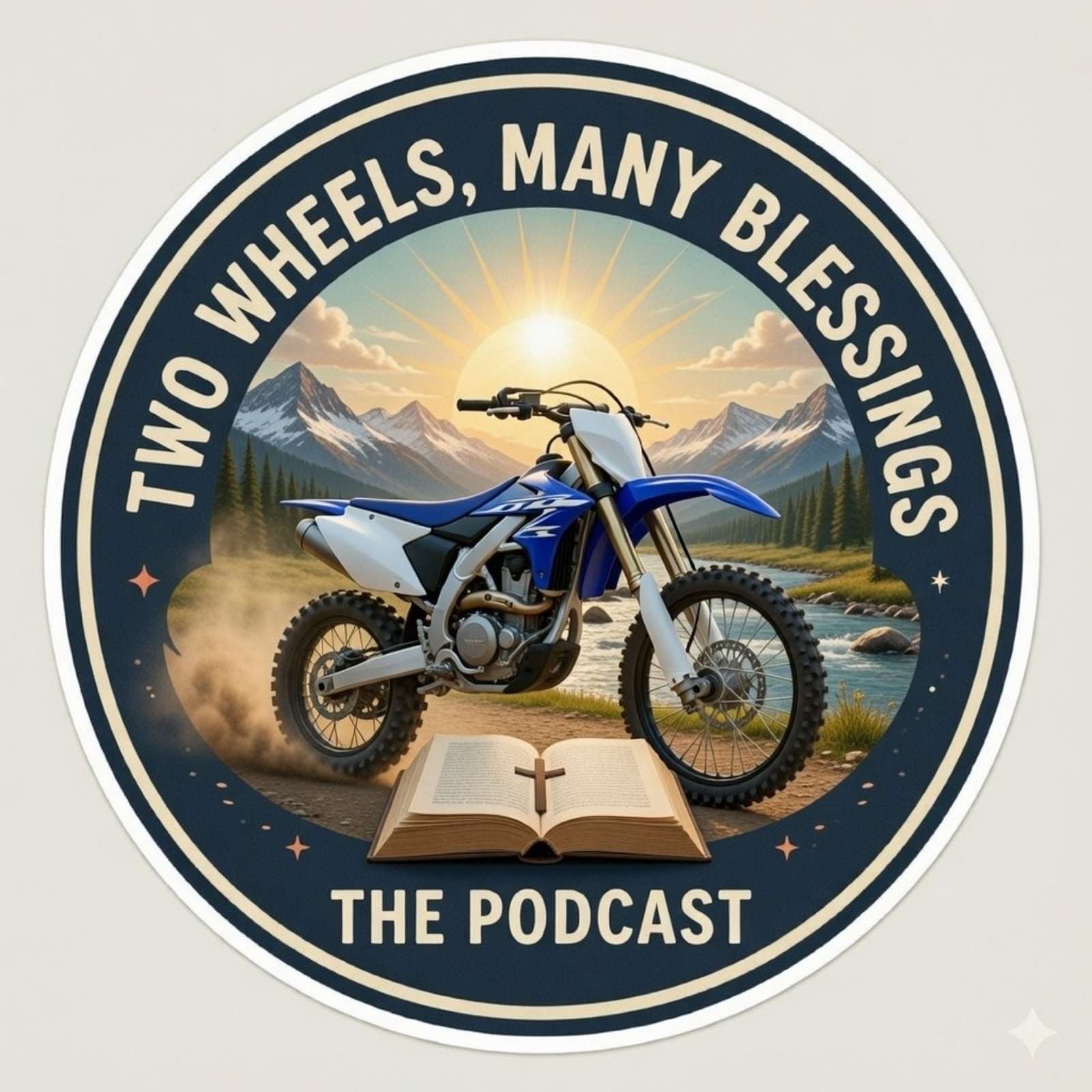 Two Wheels Many Blessings cover art