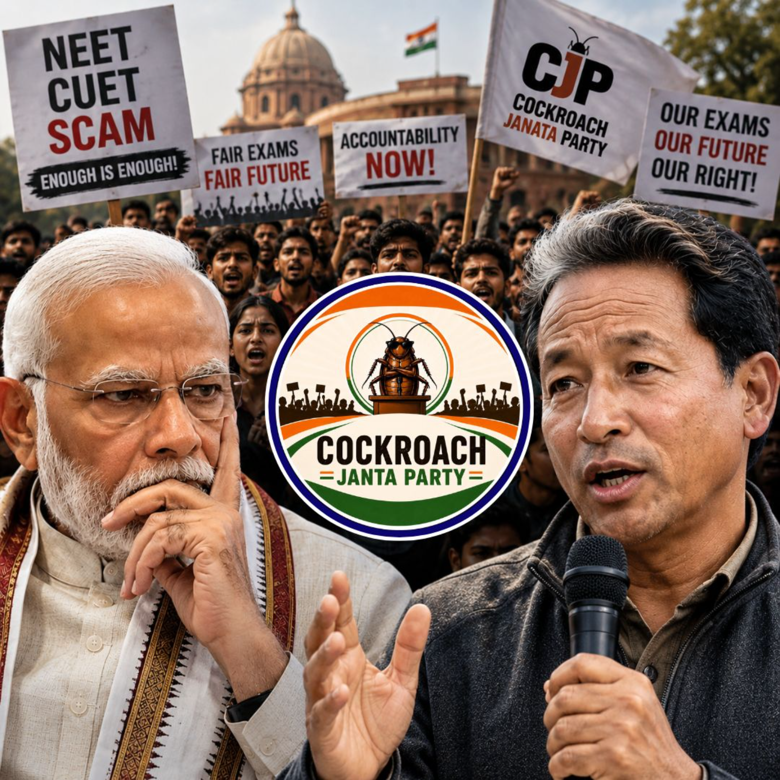 When the Cockroaches of India come together, ministers topple – a sign of democracy in action and the power of Gen Z! episode artwork