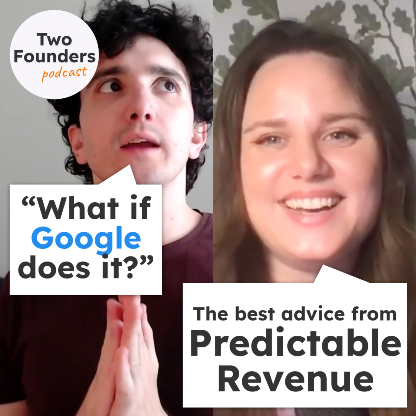 Two Founders Podcast podcast cover art