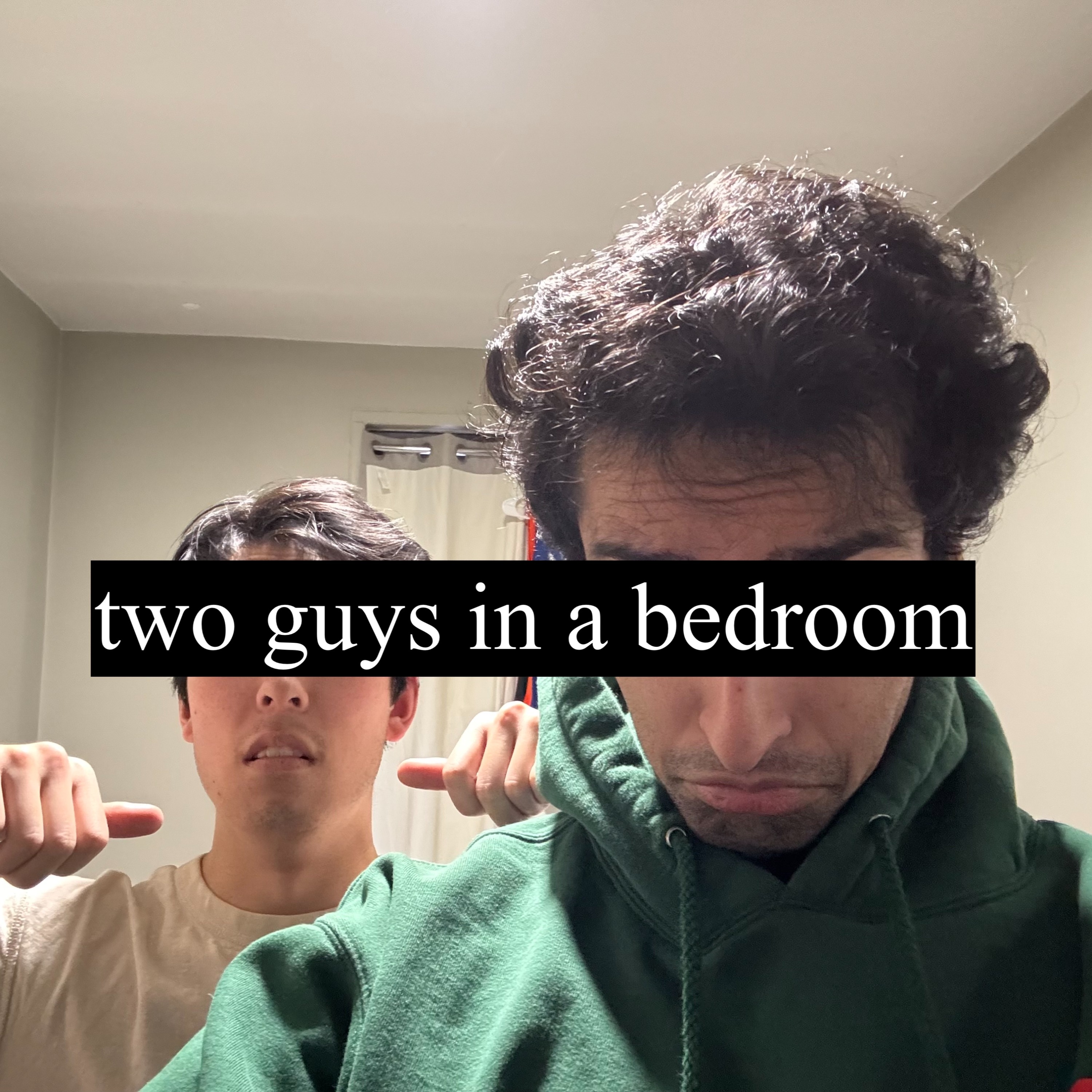 Two Guys in a Bedroom podcast artwork