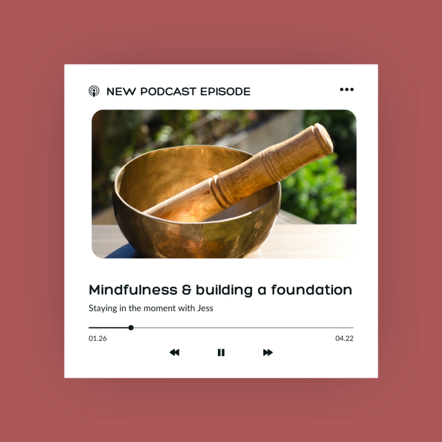 Mindfulness basics episode artwork