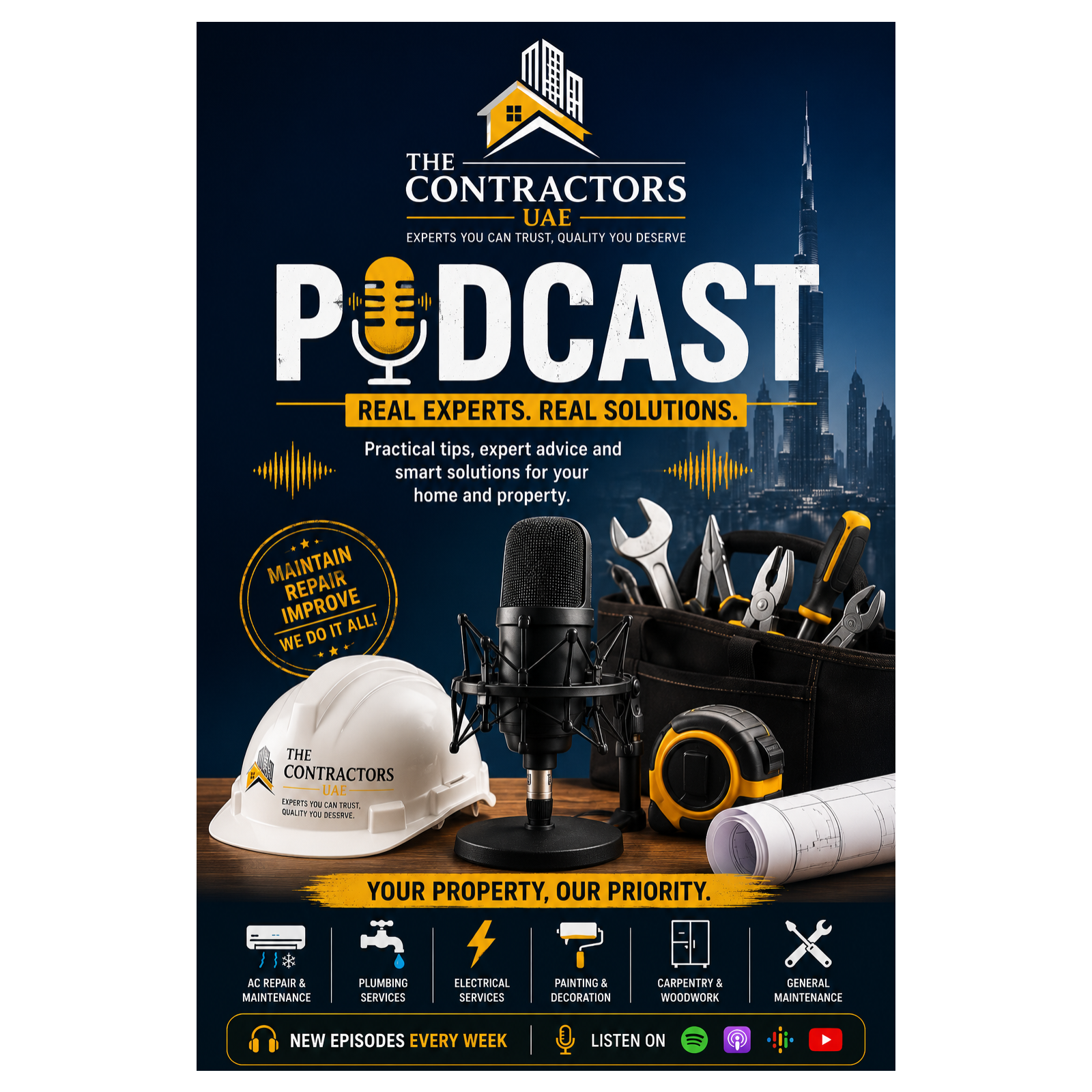 UAE Home Maintenance & Renovation Podcast