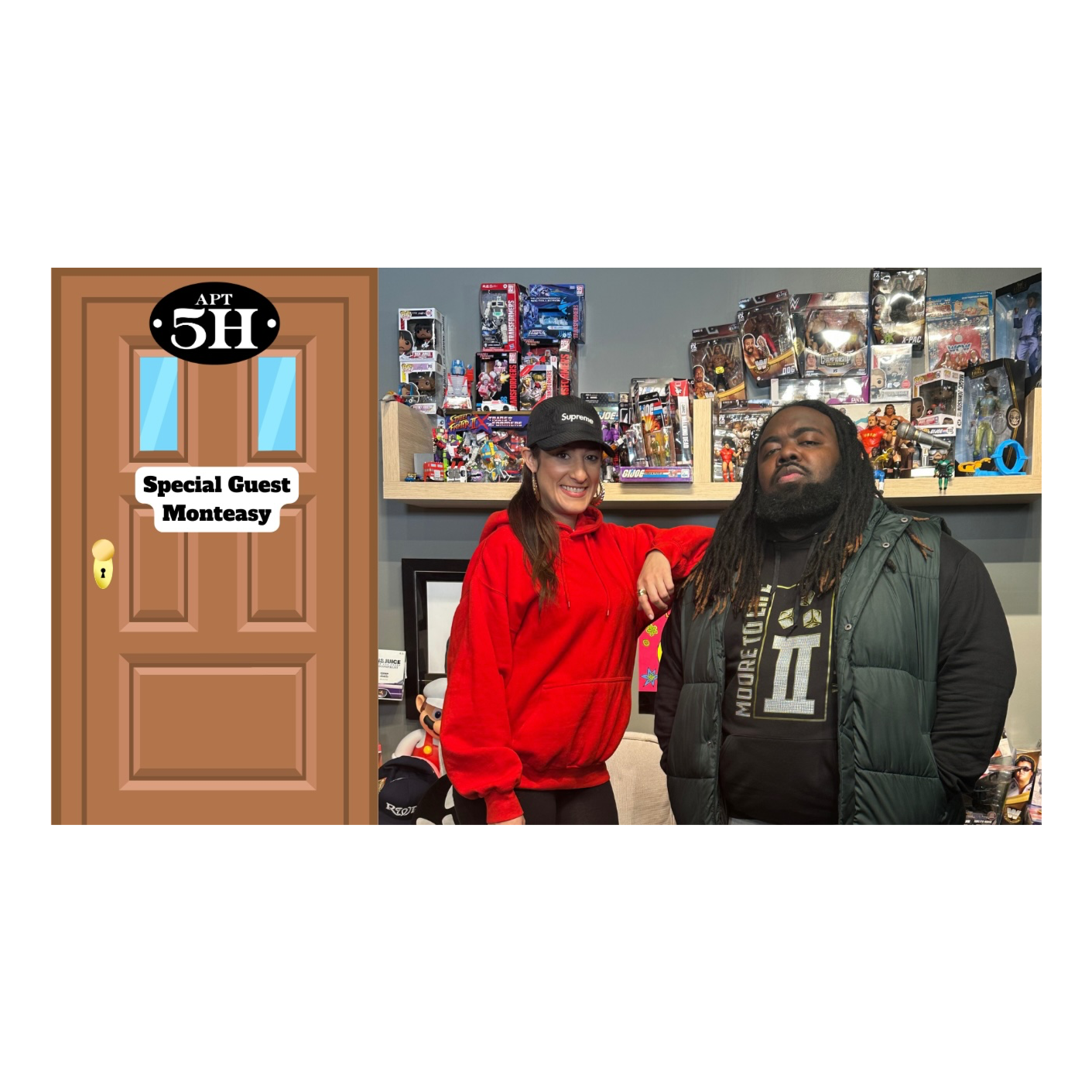 AEW Songwriter Monteasy Talks Making Theme Music for Swerve Strickland, Sammy Guevara and Rashad Evans, New Song with LaRussell & More | Apt. 5H episode artwork