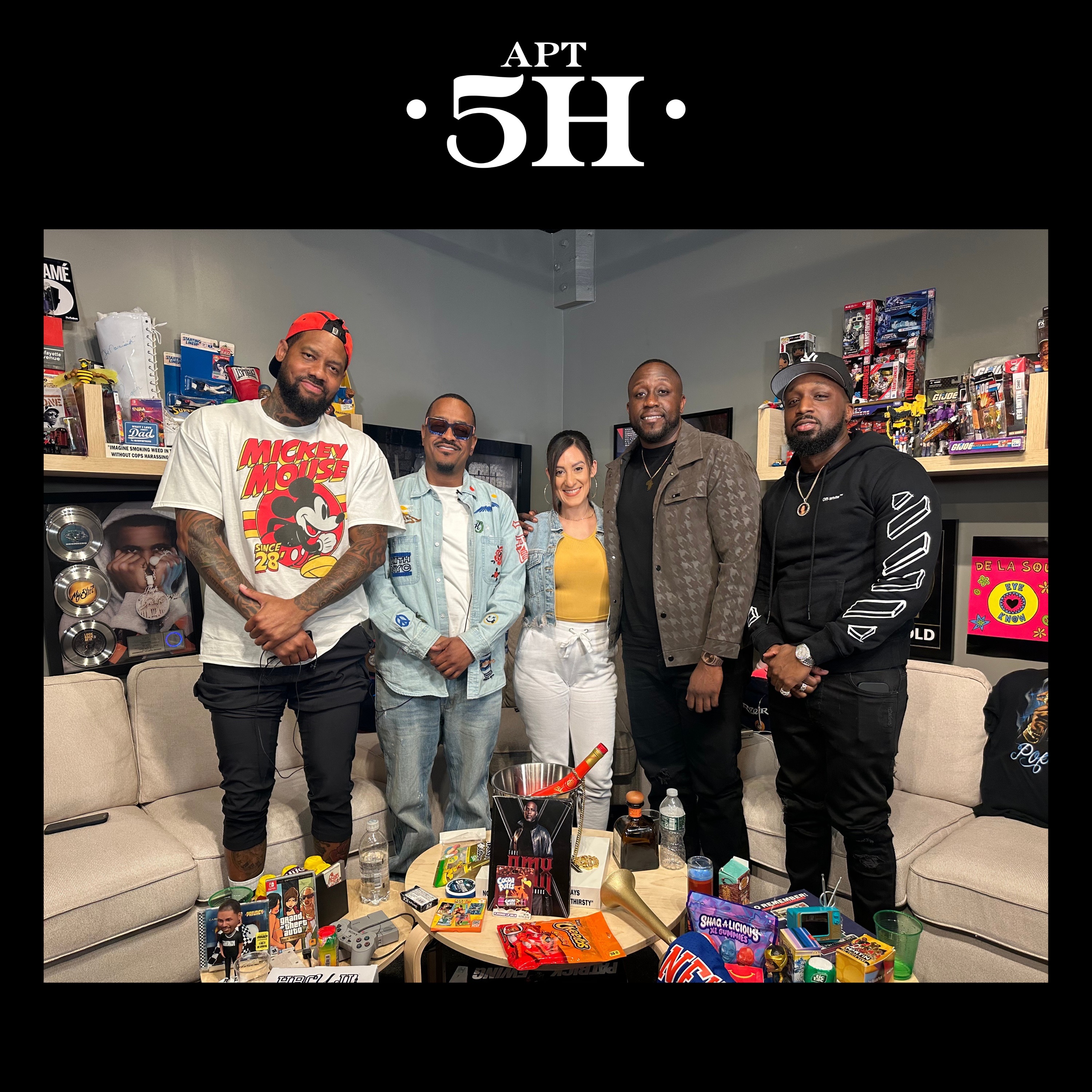 People Knew About Kanye's Incestuous Relationship and Used Against Him, Are Doechii and Doja Cat Rappers, How The Cut App Is Changing Barbershop Culture and More | Apt. 5H episode artwork