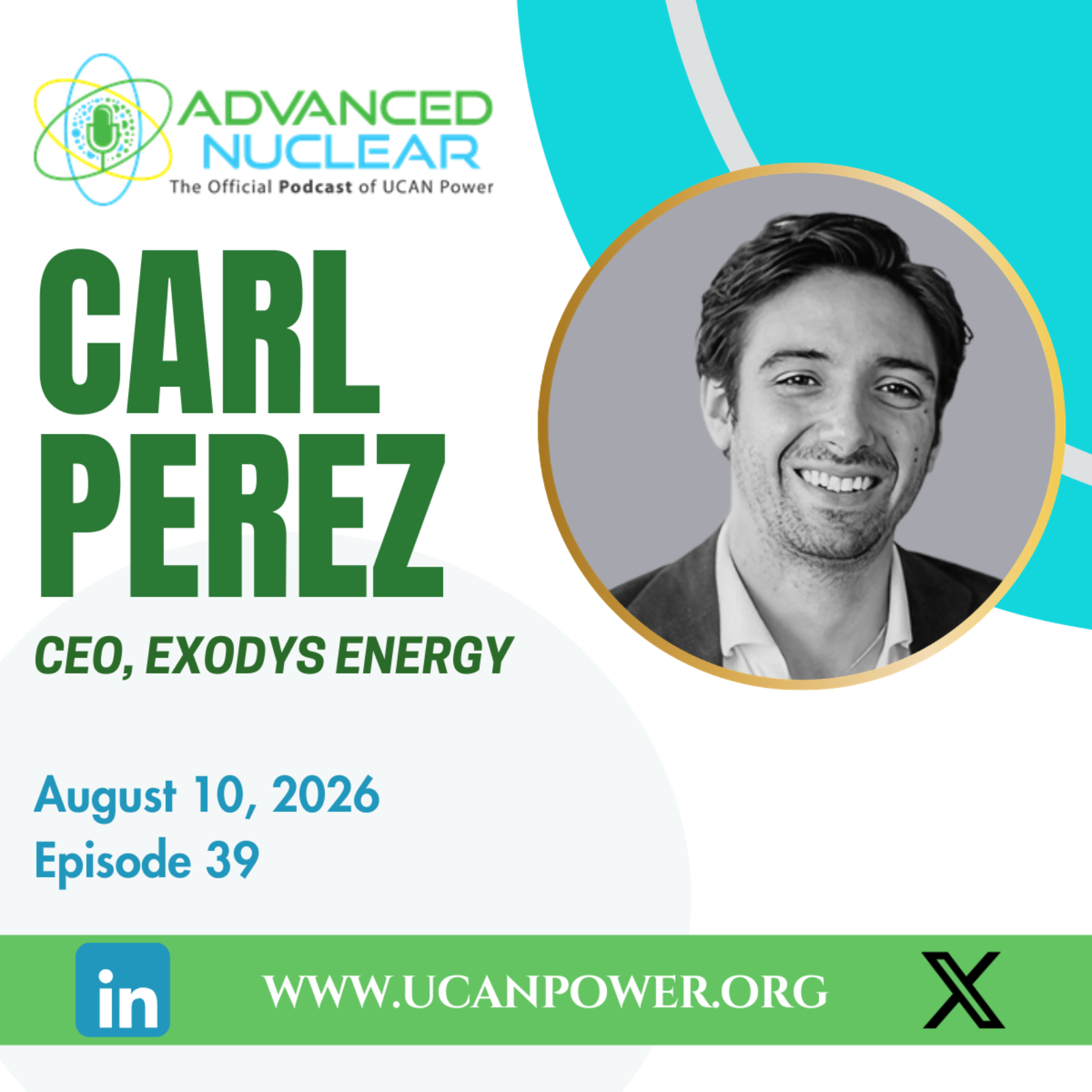 39 - Carl Perez - How Exodys Energy Turns Cold War Waste into Clean Power episode artwork