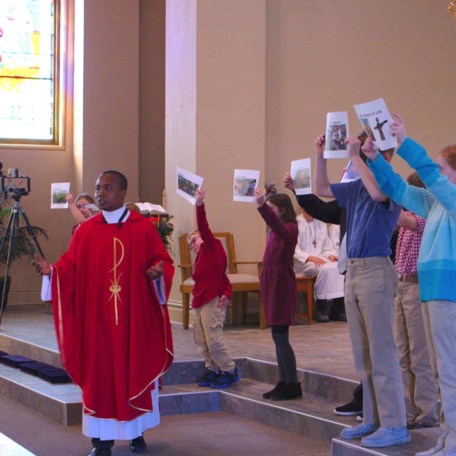 uccat - Holy Spirit -St Edward and St. Malachy on the radio.