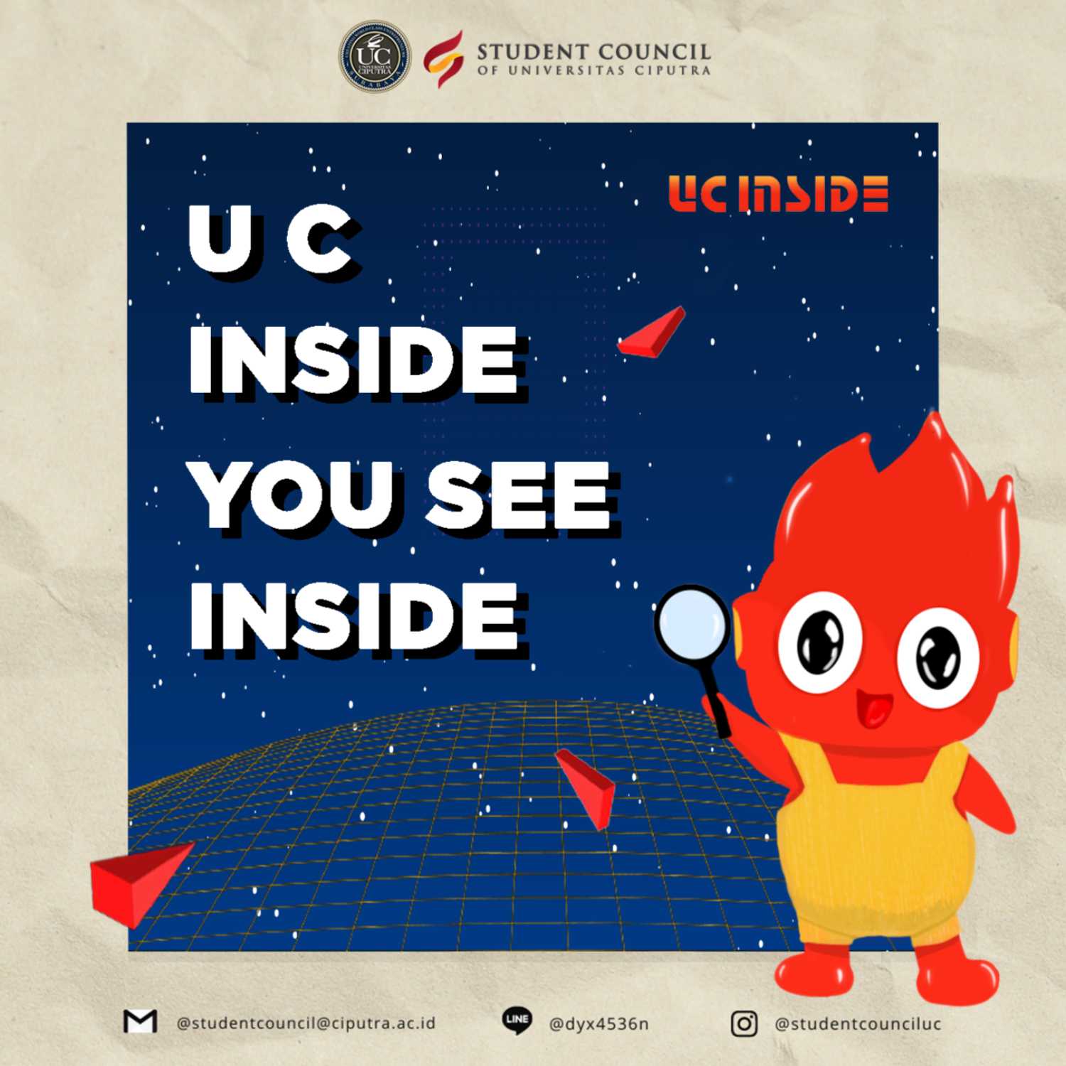 U C INSIDE