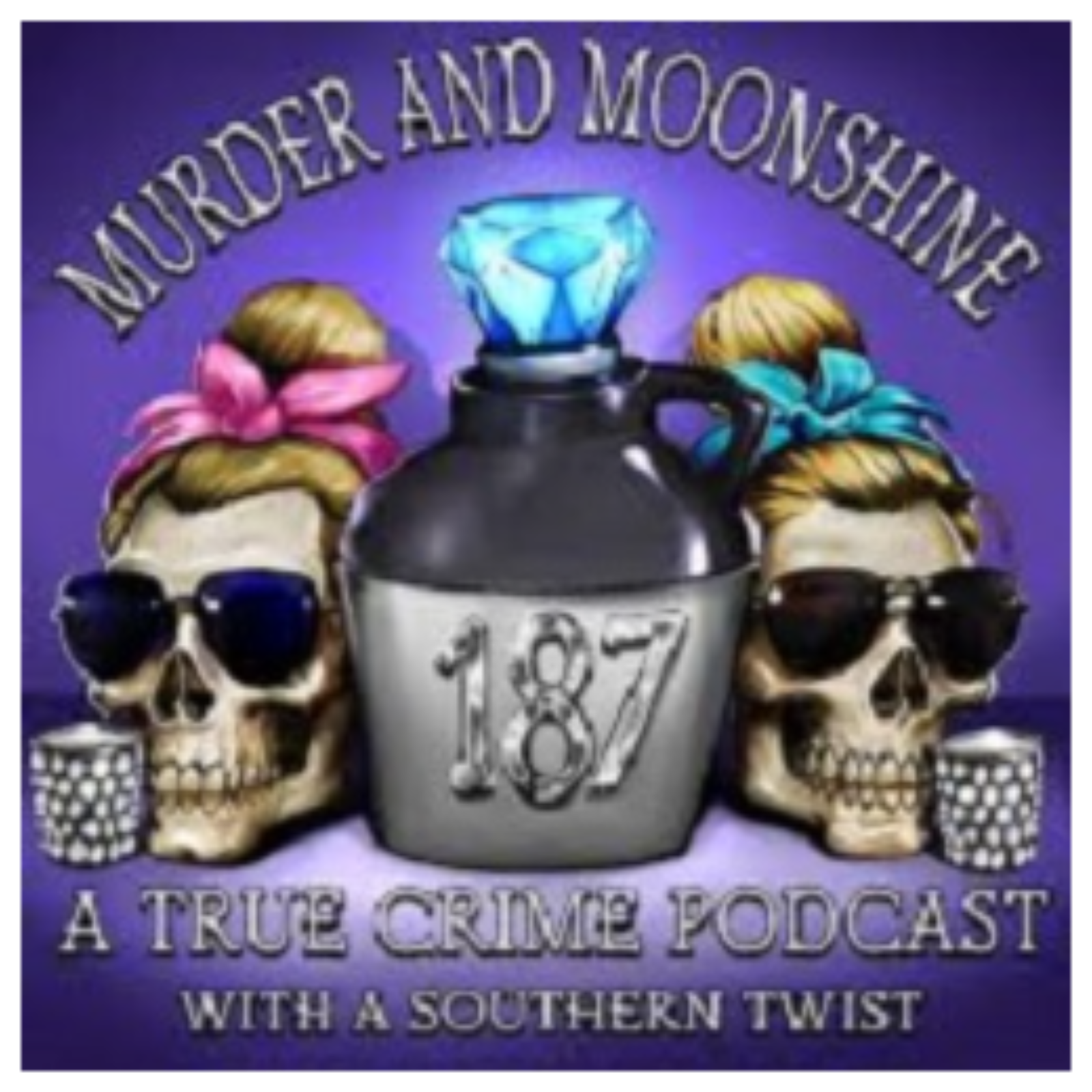 Christy and Misty from Murder and moonshine podcast episode artwork