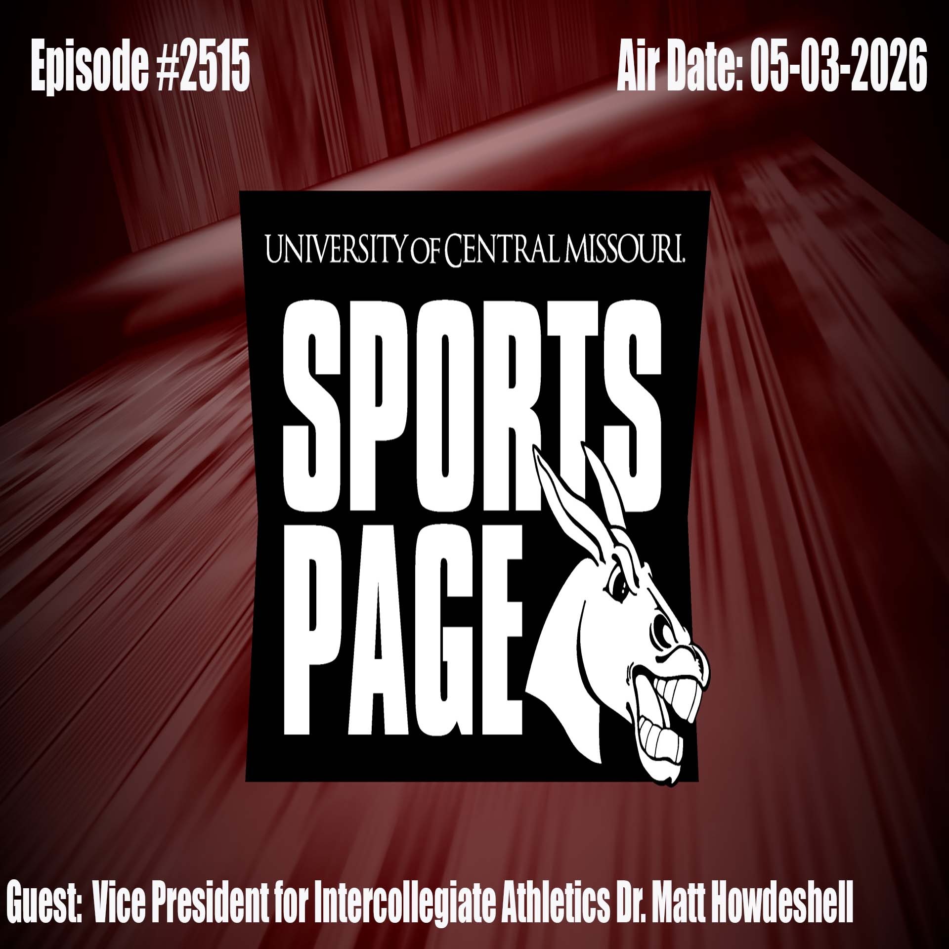 Sportspage #2515 Vice President for Intercollegiate Athletics Dr