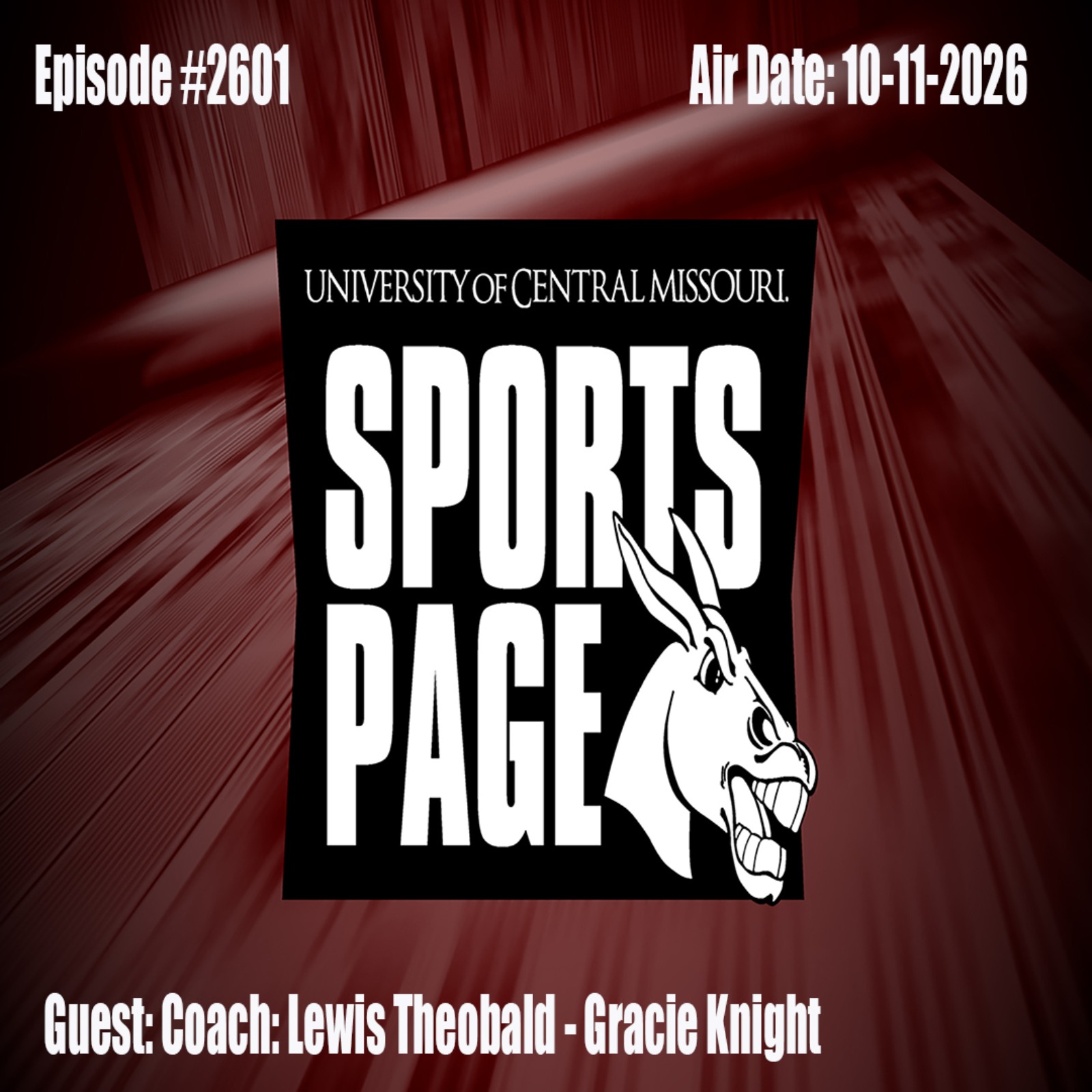 Sportspage #2601 Coach Lewis Theobald-Senior Defender Gracie Knight episode artwork
