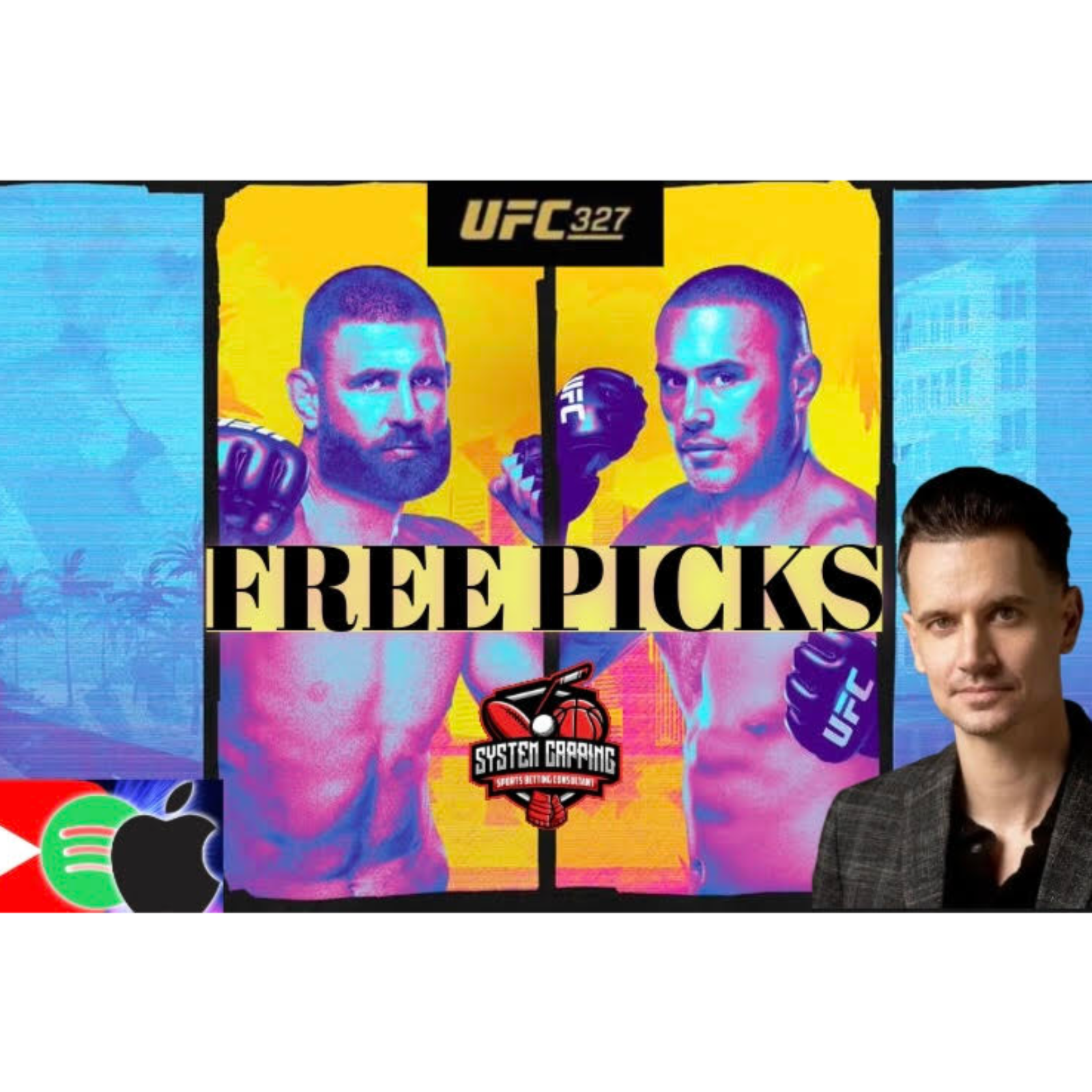 UFC 327 Breakdowns + Free Picks 