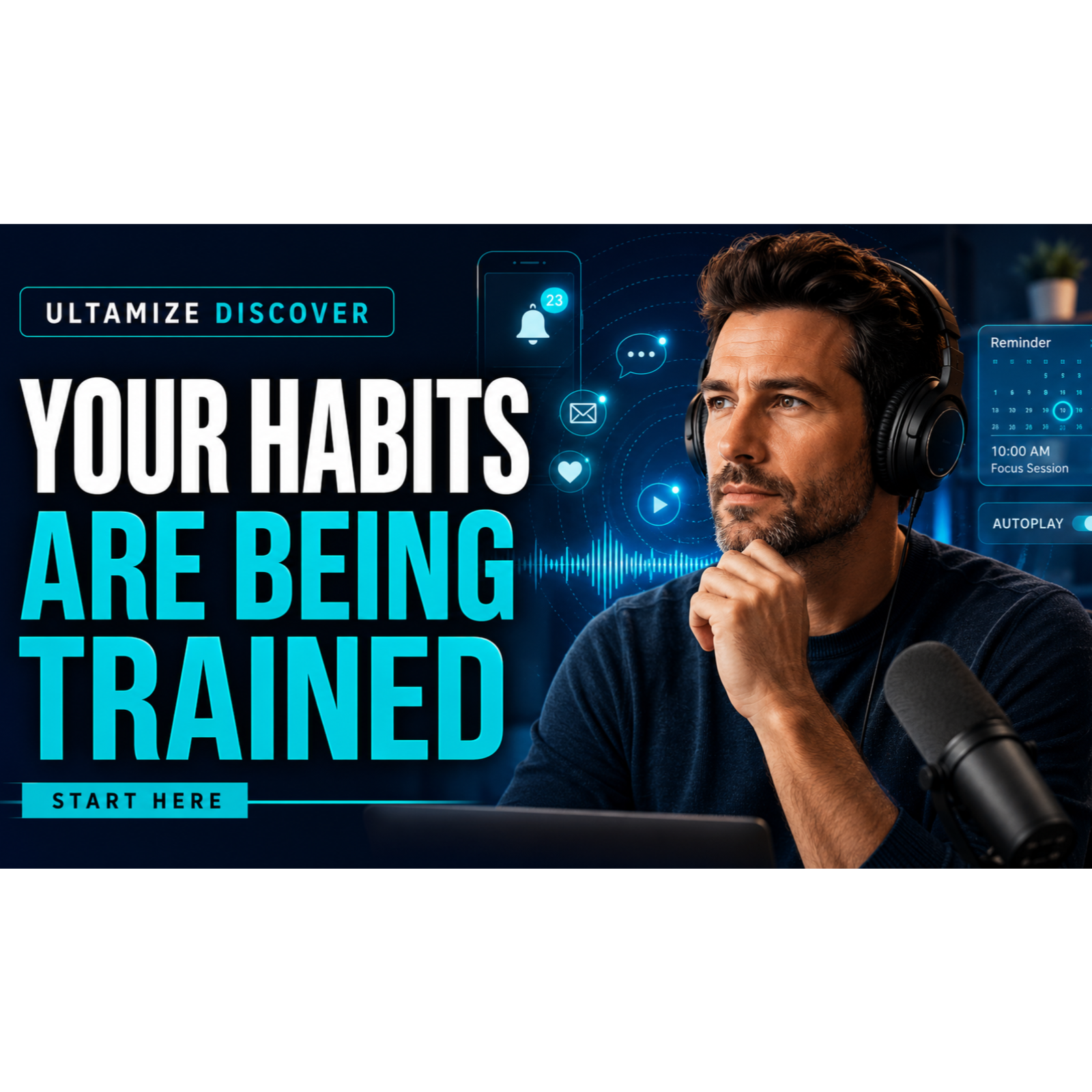 Start Here: Why Your Motivation Never Lasts - Ultamize Discover episode artwork