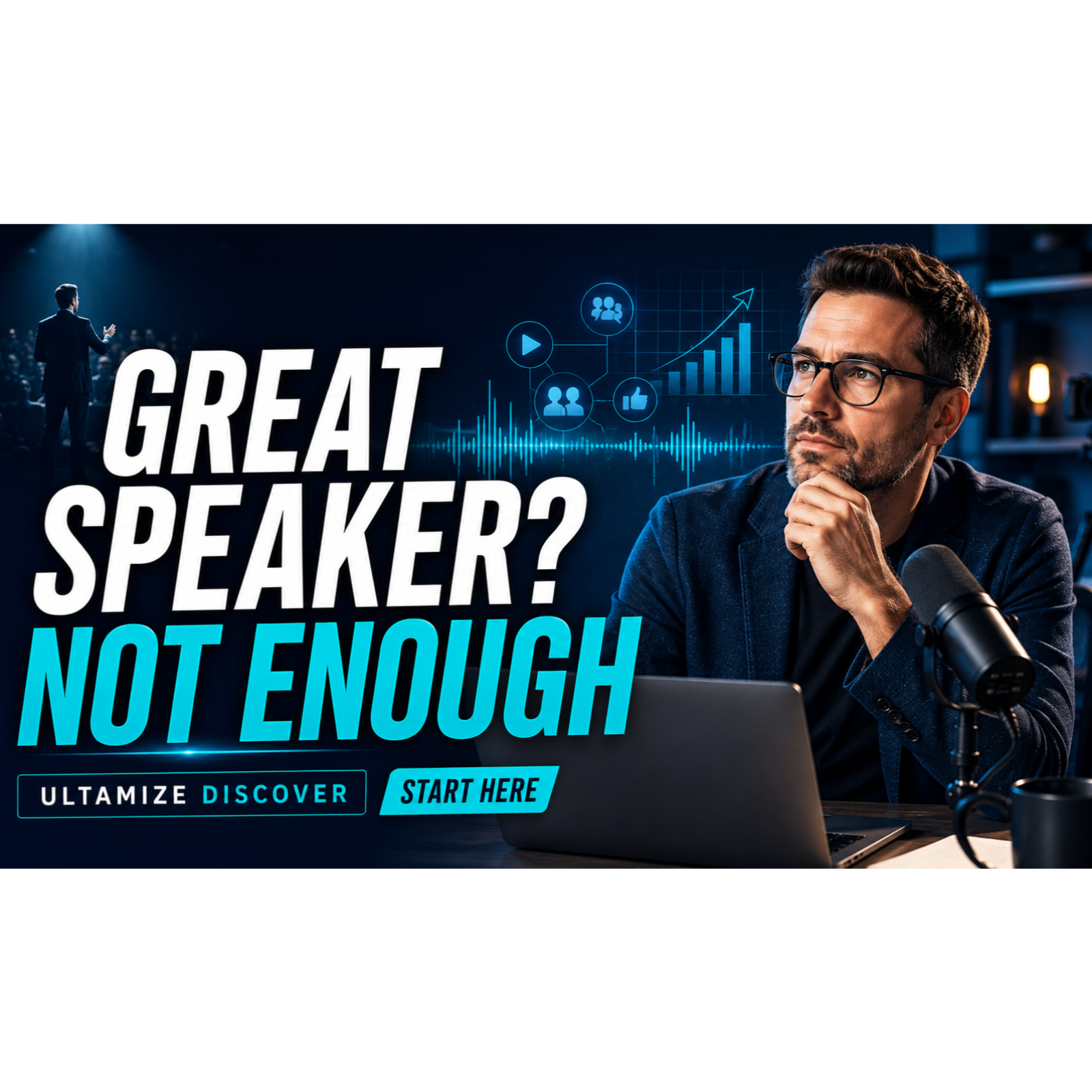 Why Being a Great Speaker Is No Longer Enough | Ultamize Discover episode artwork
