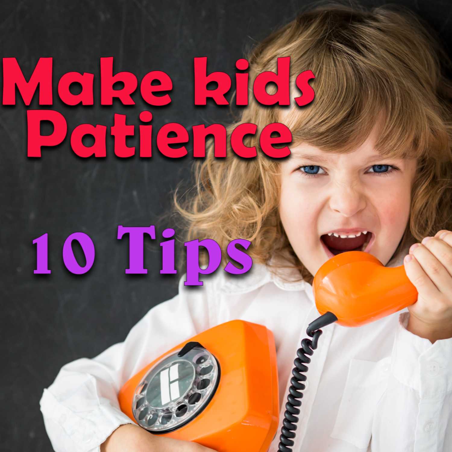 Tips to work patience with minors
