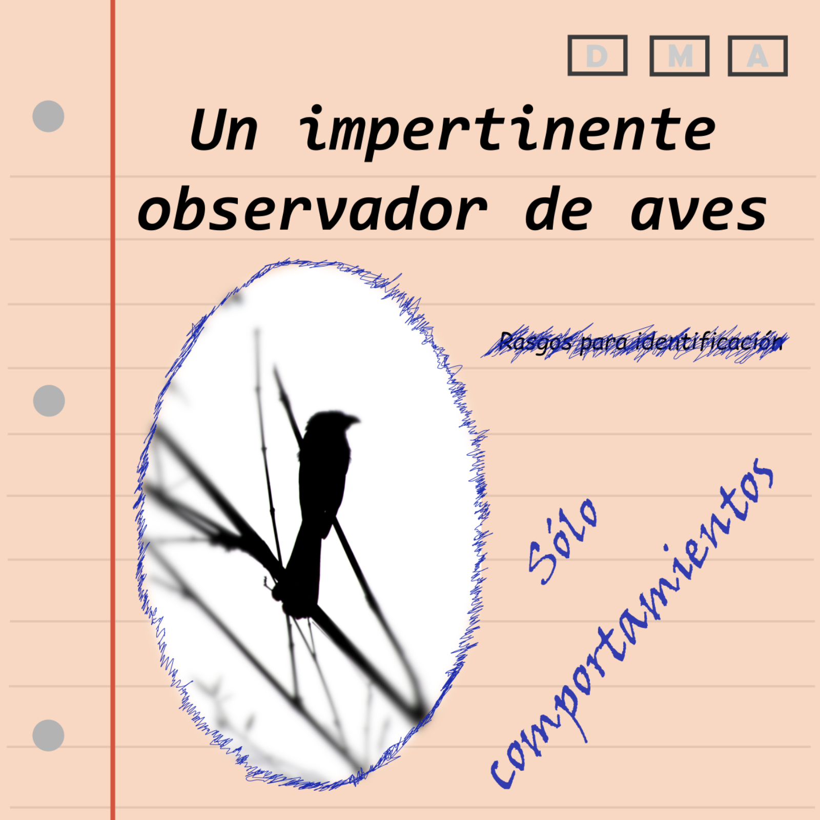 Un impertinente observador de aves