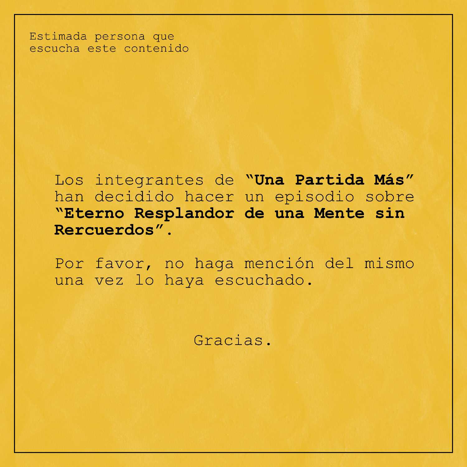 Una Partida Más