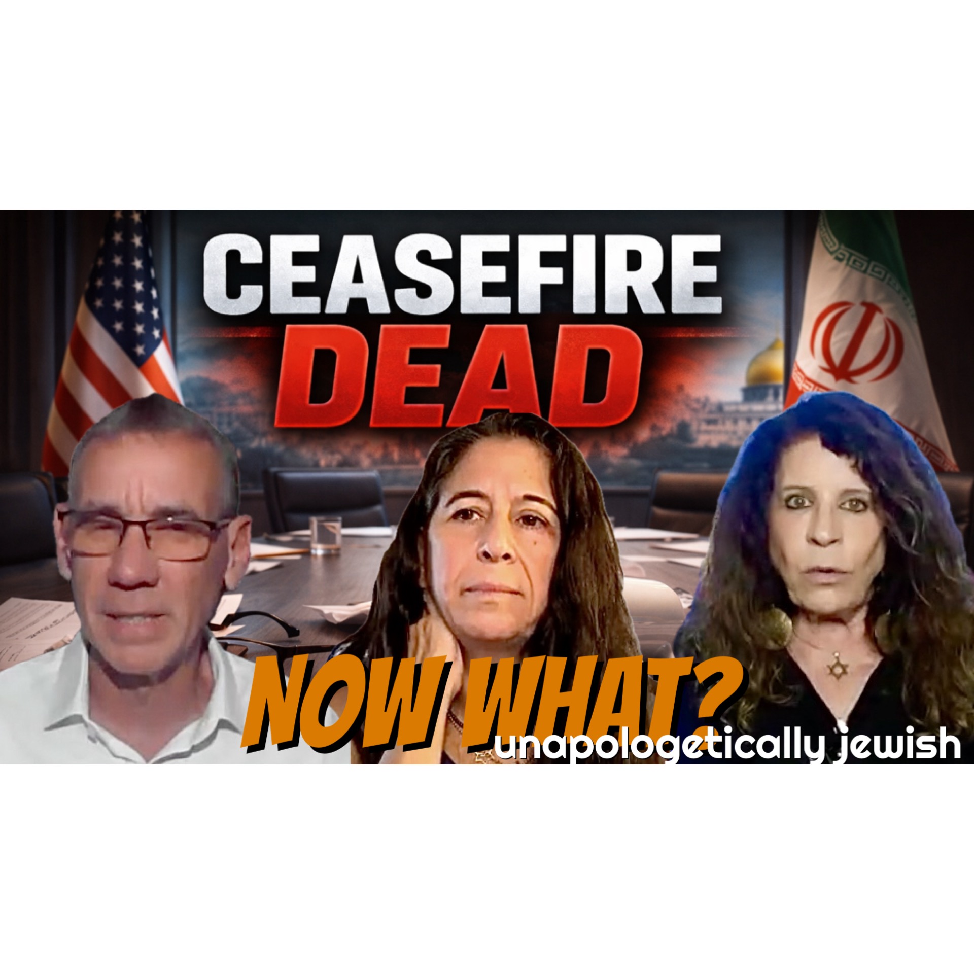 Ceasefire Fails! The Coming Storm With Iran! 🇺🇸 🇮🇱 🇮🇷 MARK REGEV & RUTHIE BLUM episode artwork