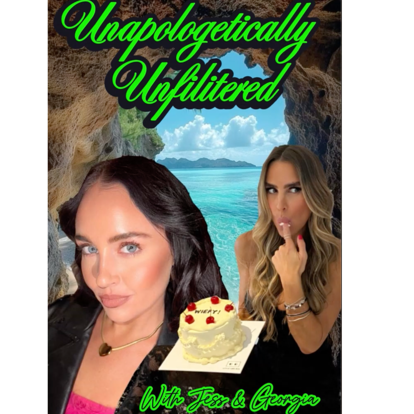 Unapologetically Unfilitered with Jess & Georgia podcast artwork