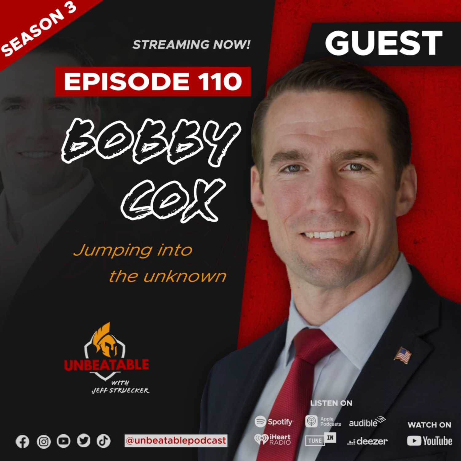 Ep. 110: Bobby Cox- Jumping into the unknown