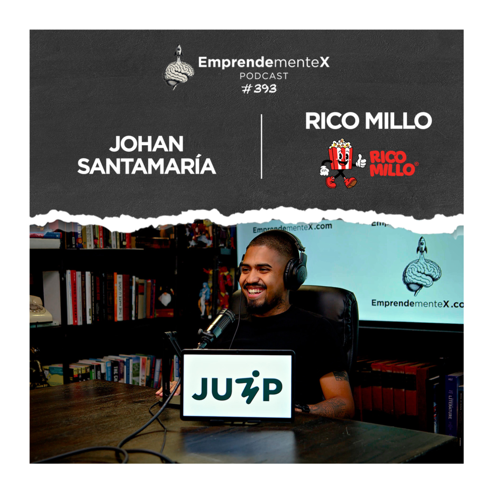 Emprendementex #393 Johan Santamaría episode artwork