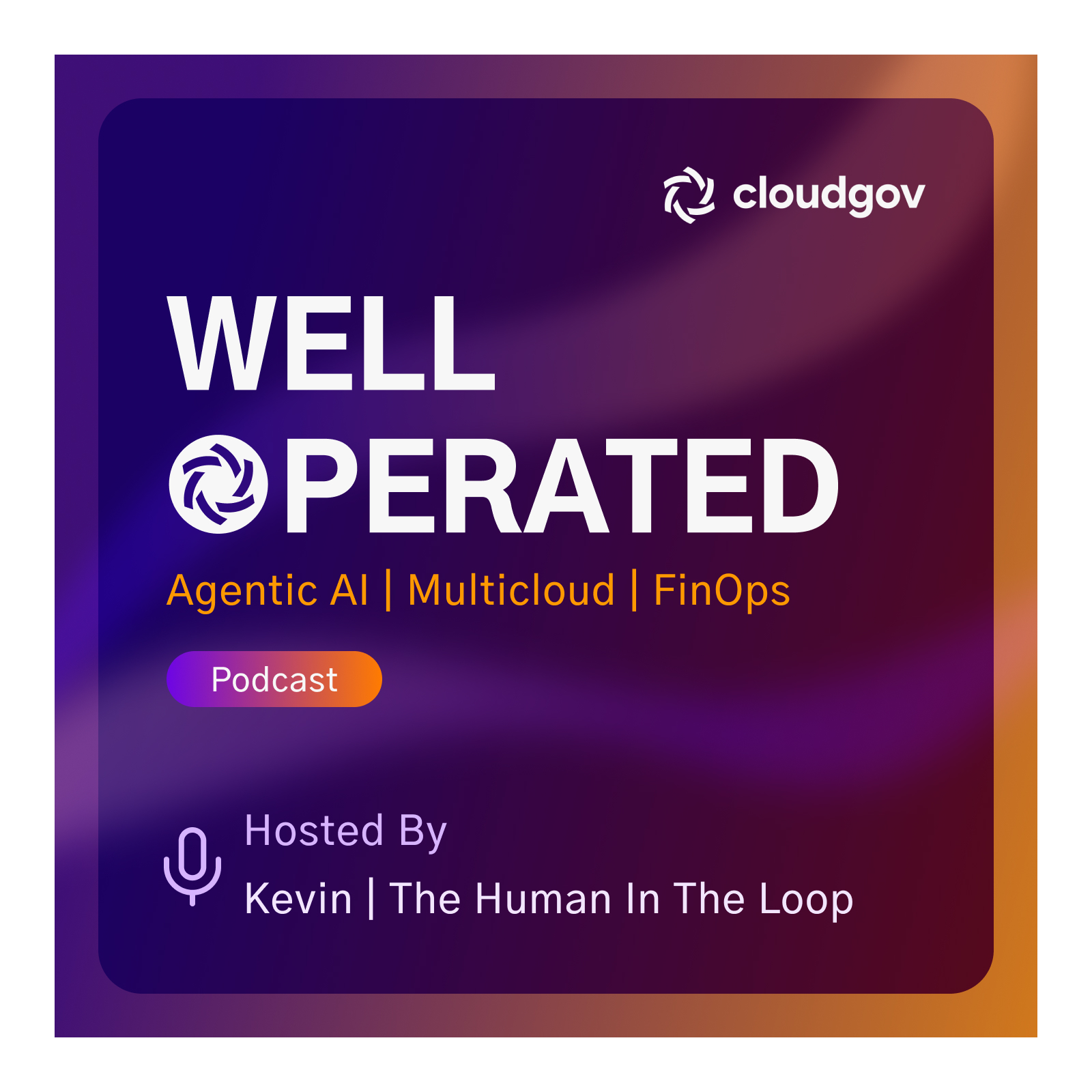Well Operated: The Agentic AI FinOps Podcast by Cloudgov.ai