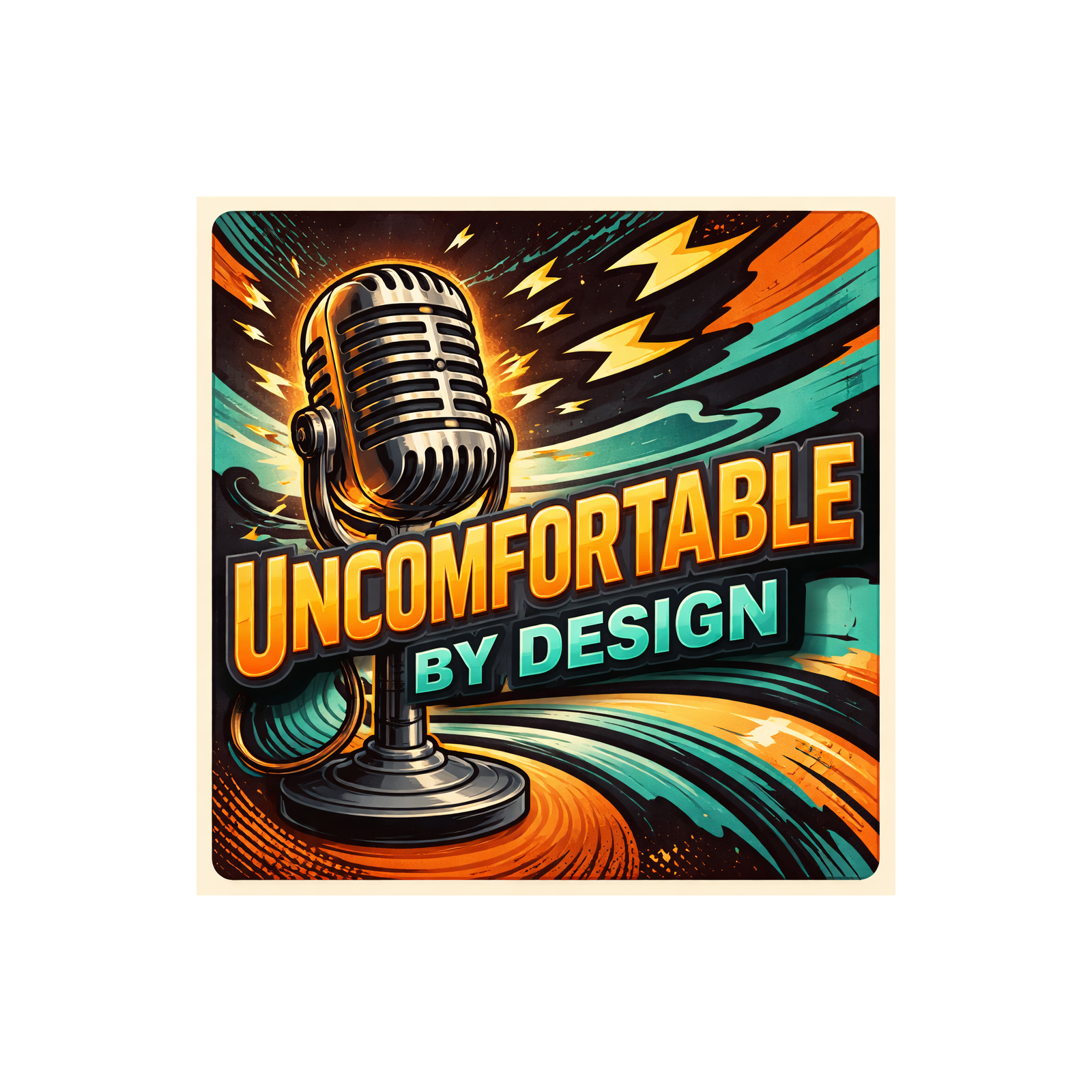 Uncomfortable By Design podcast artwork