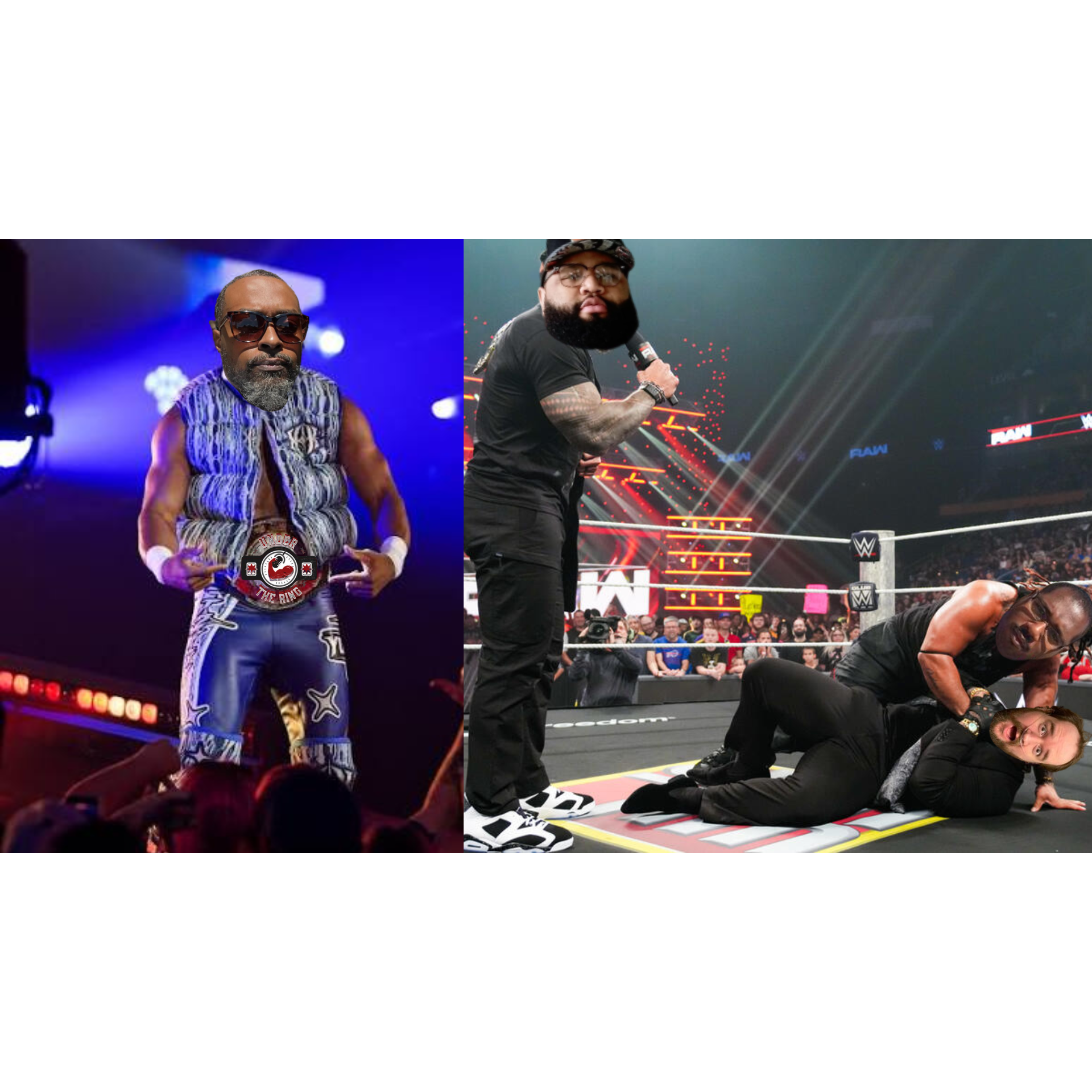 The Under The Ring Pod 274: #AEWDynamite live reactions; #WWENXT recap; #WWE #AEW news episode artwork