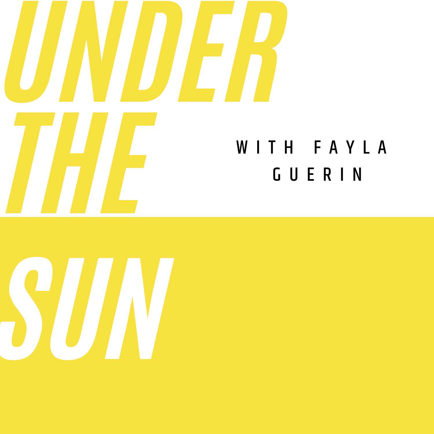 UNDER THE SUN cover art