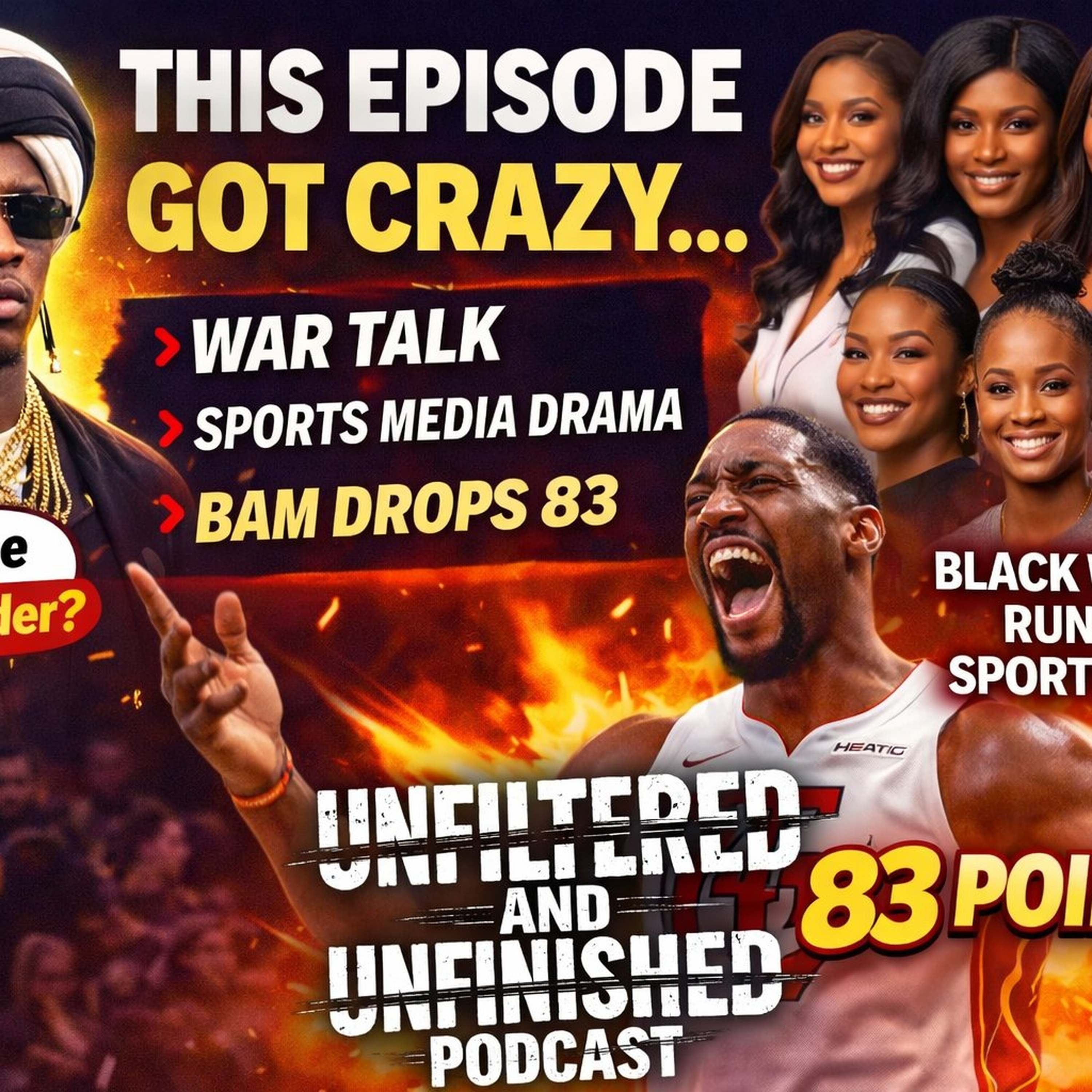 UNFILTERED AND UNFINISHED | Iran, Bam’s 83 & The Women Running Sports Media episode artwork