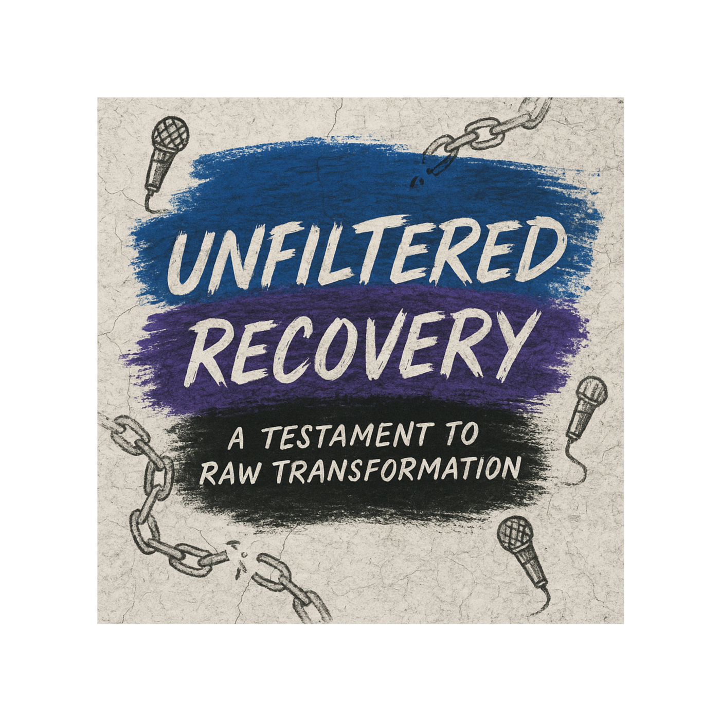 Unfiltered Recovery podcast artwork