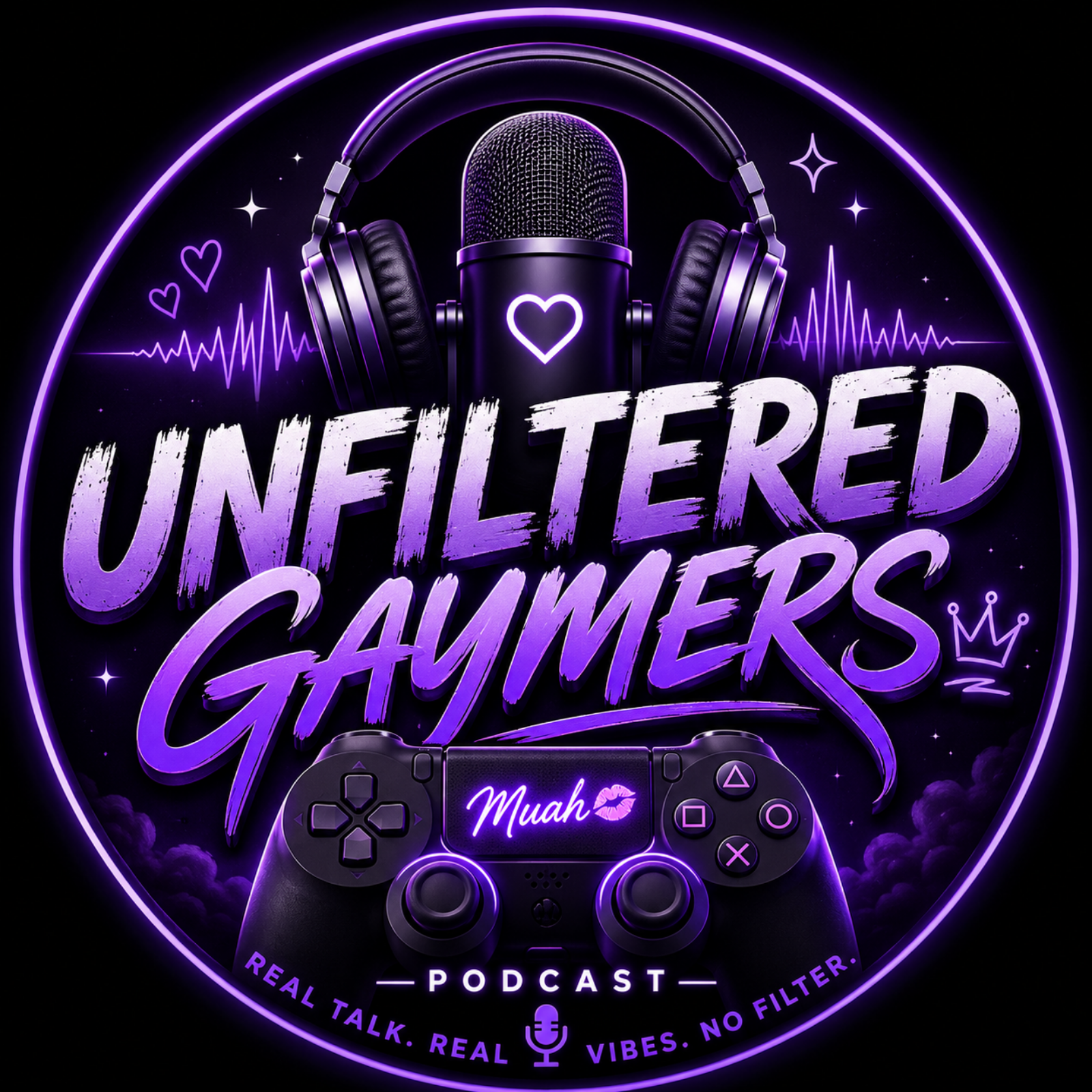 Unflitered Gaymers podcast artwork
