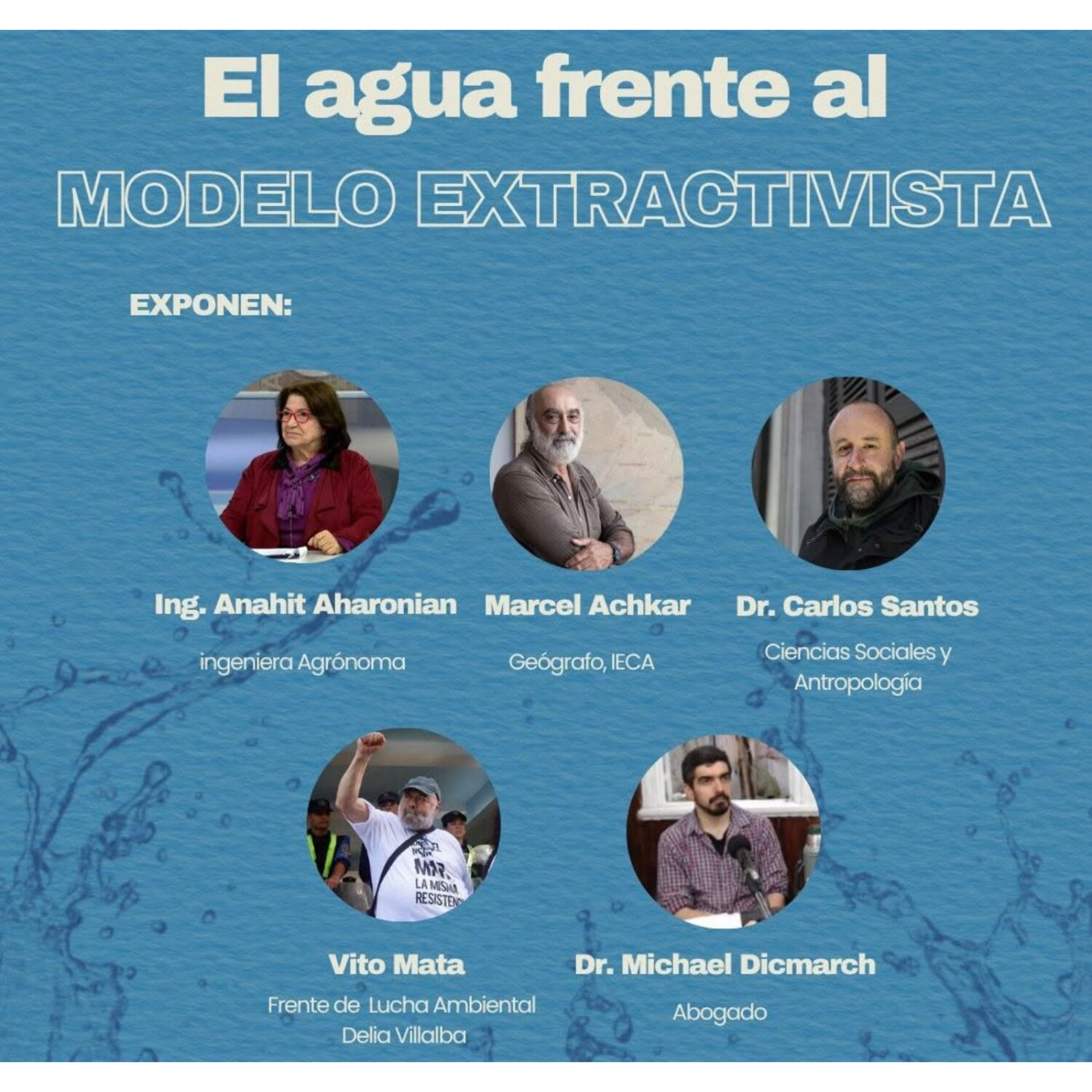 Vito Mata en charla "El agua frente al modelo extractivista" episode artwork