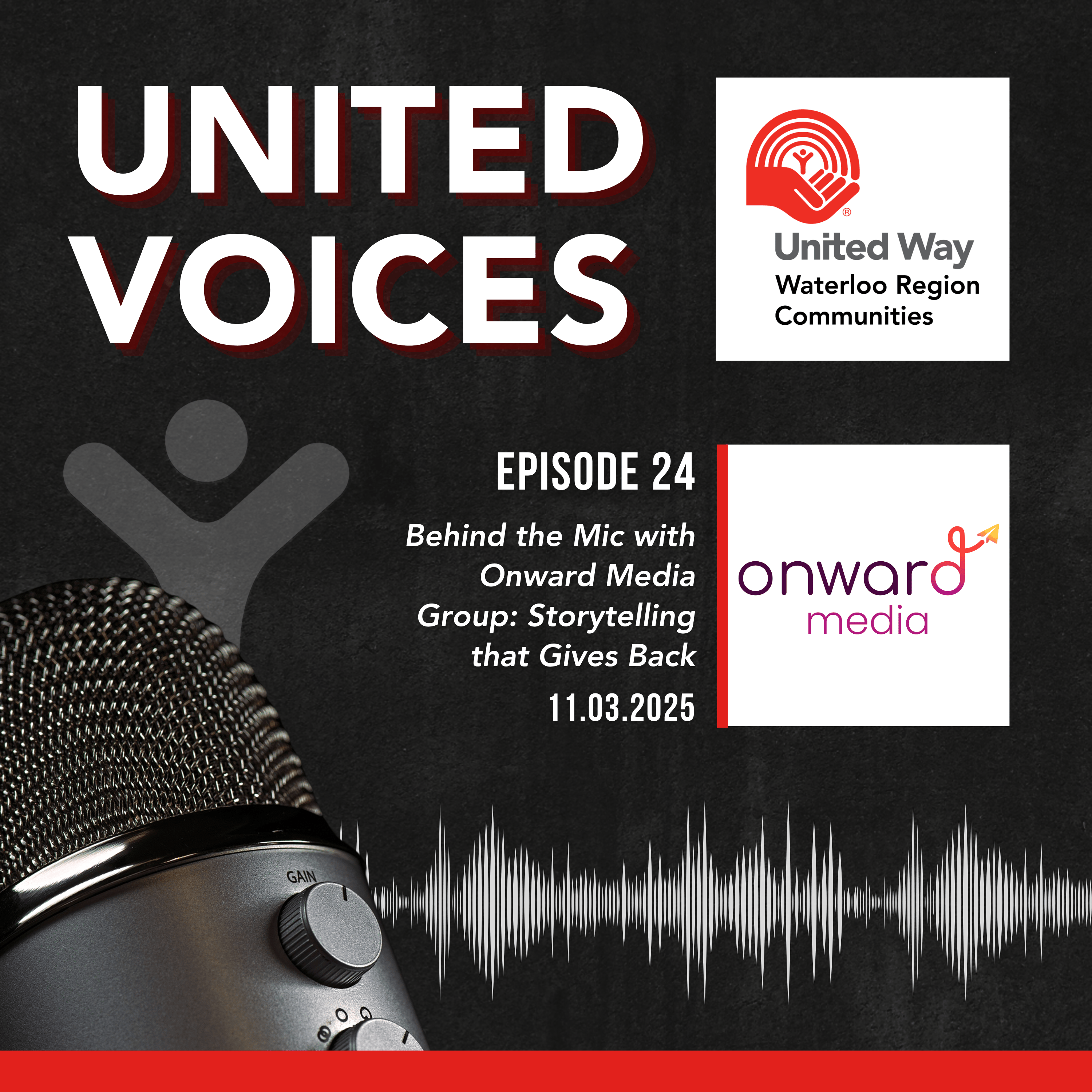 Behind the Mic with Onward Media: Storytelling that Gives Back