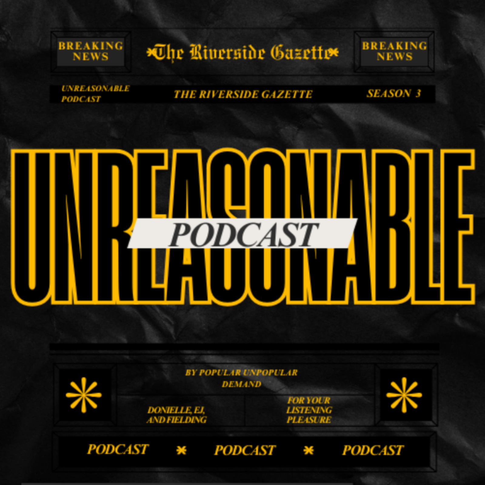 the most questionable fan fic of all time|Unreasonable Podcast|Season 3 Ep 2 episode artwork