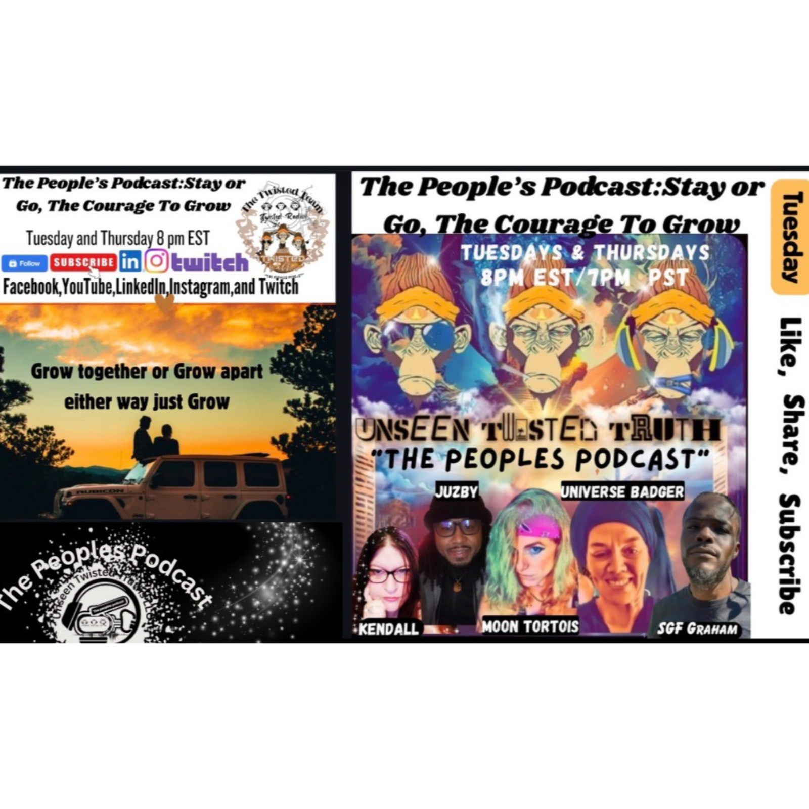 The People's Podcast: Stay or Go, The Courage to Grow