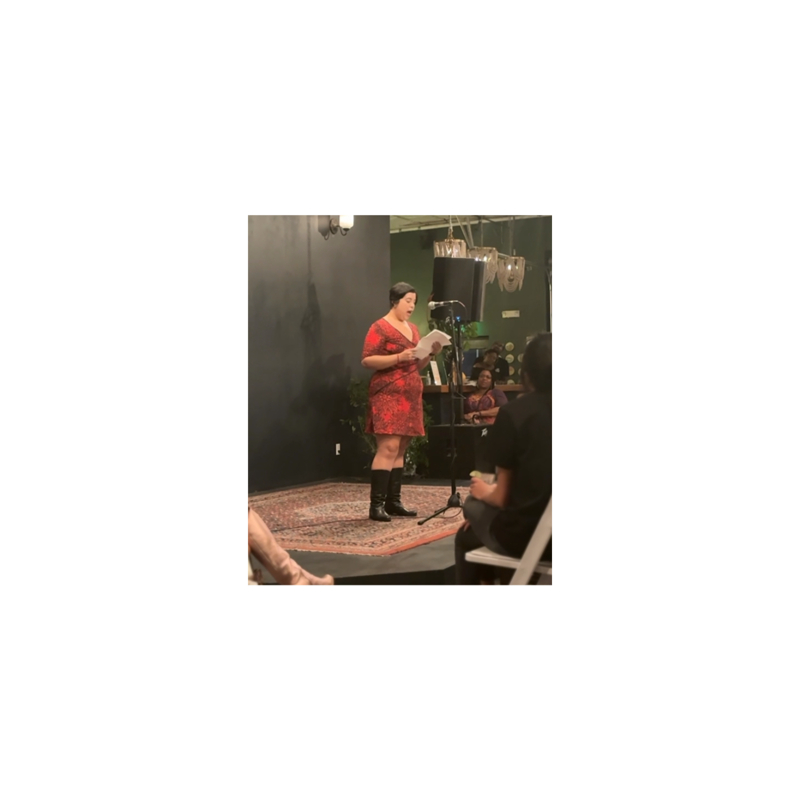 I was from a small border town in South Texas. You were from Mexico City....