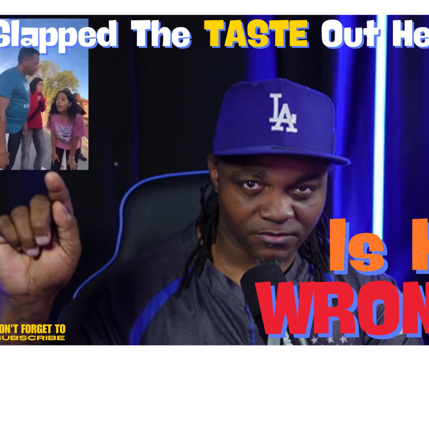 Episode 112. Grown Man Slaps Teen Girl for bullying his kid. "AGREE or DISAGREE"