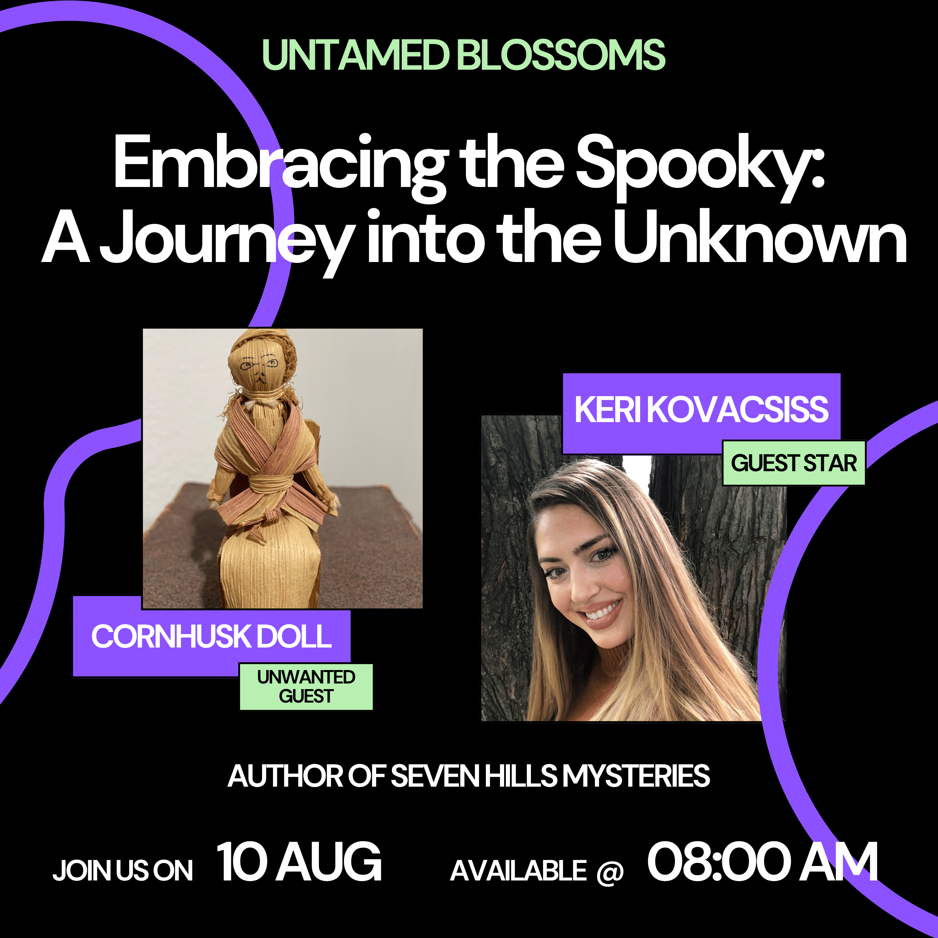 Embracing the Spooky: A Journey into the Unknown with Author Keri Kovacsiss