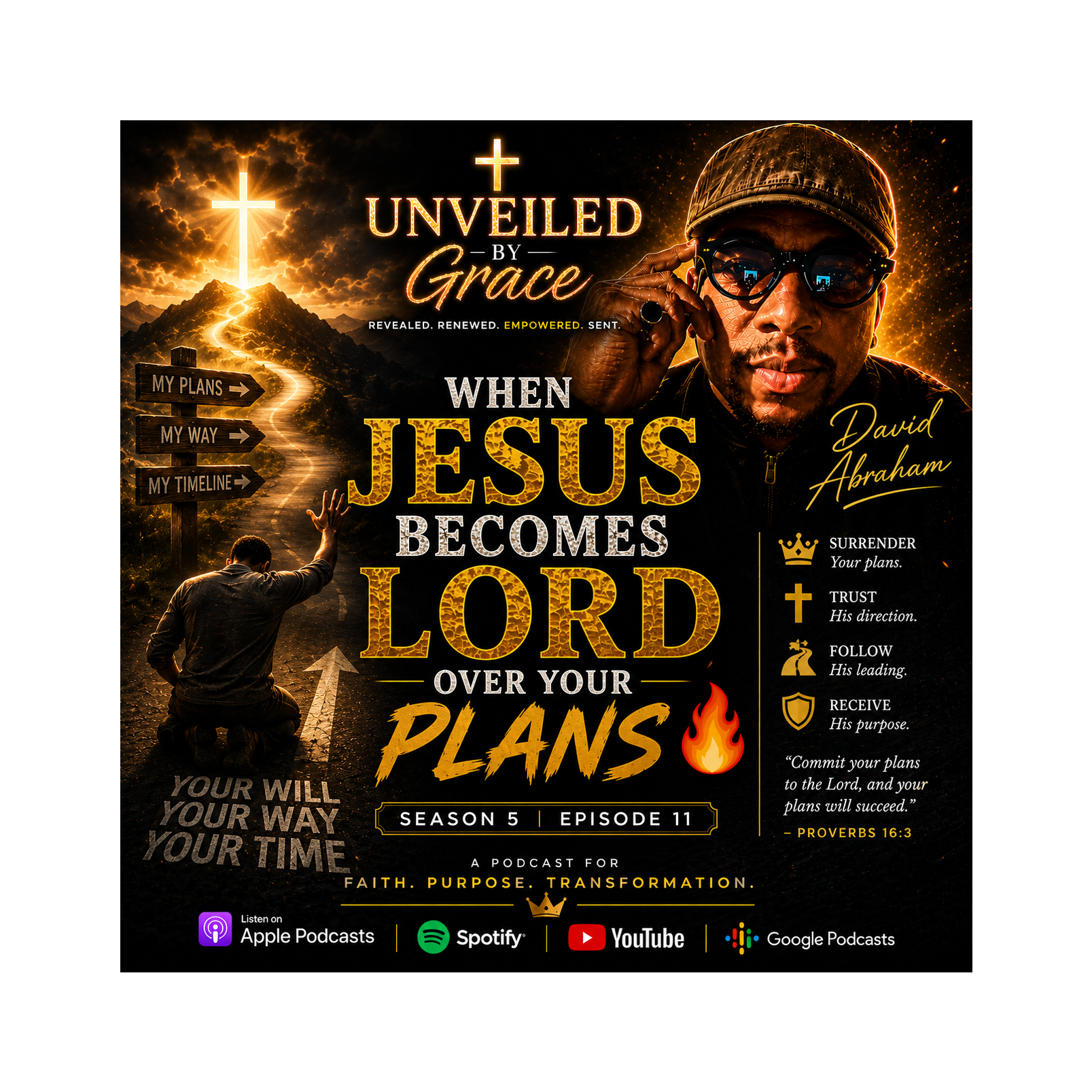 When Jesus Becomes Lord Over Your Plans 🔥