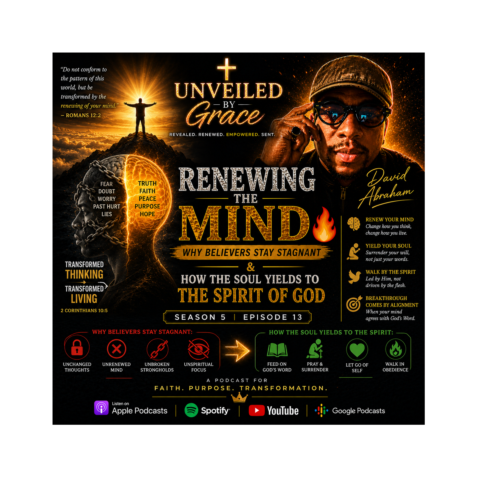 Renewing the Mind 🔥 | Why Believers Stay Stagnant & How the Soul Yields to the Spirit of God