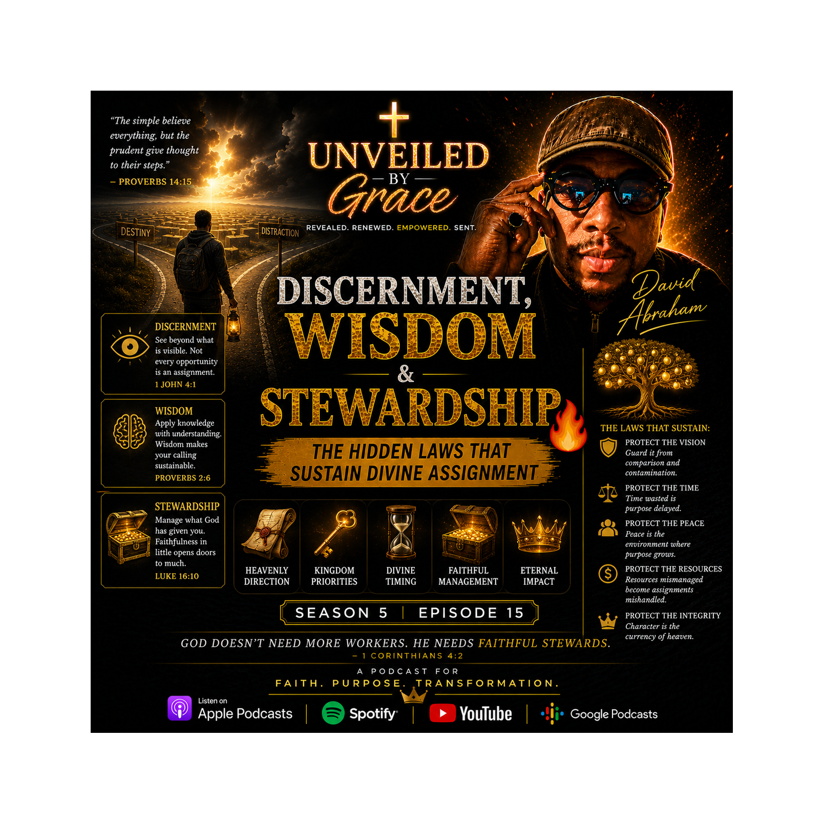Discernment, Wisdom & Stewardship 🔥 | The Hidden Laws That Sustain Divine Assignment