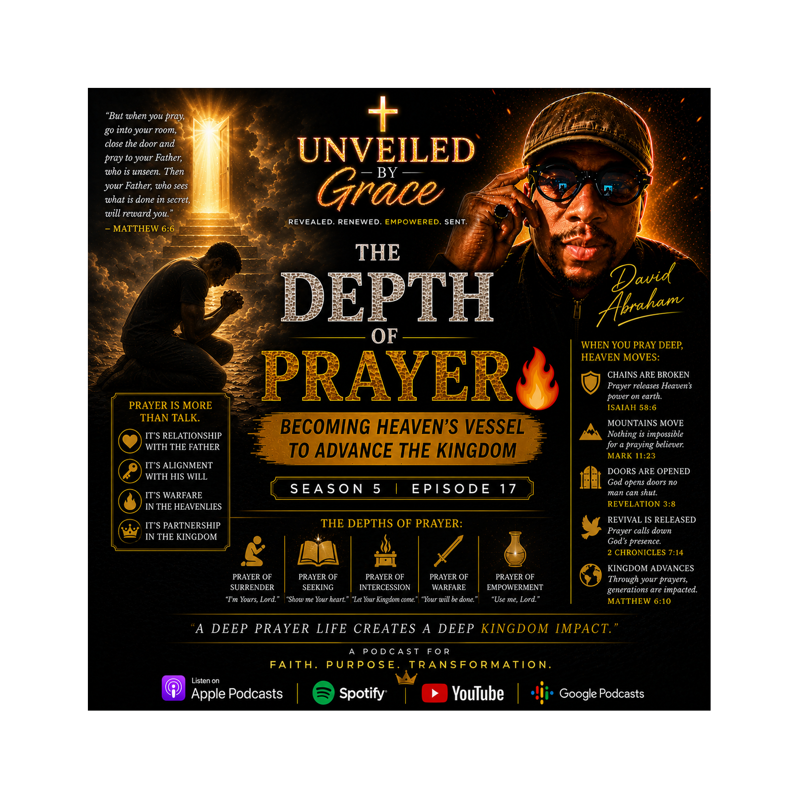 The Depth of Prayer 🔥 | Becoming Heaven’s Vessel to Advance the Kingdom