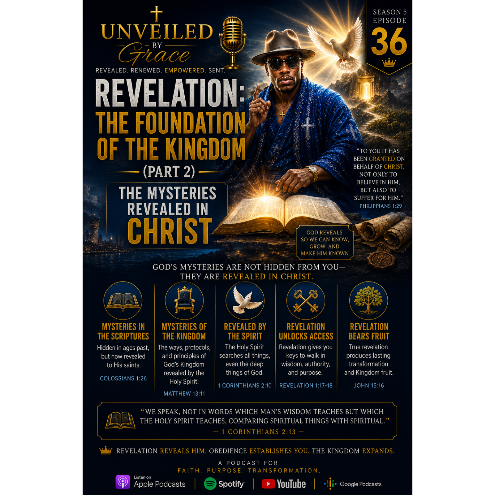 Revelation: The Foundation of the Kingdom (Part 2) 🕊️📖 | The Mysteries Revealed in Christ