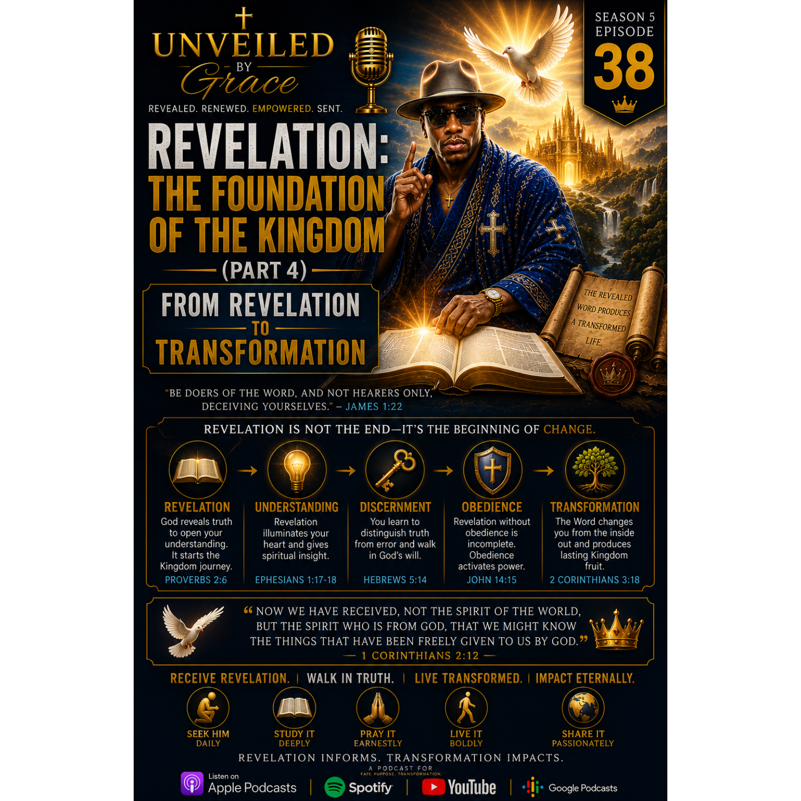 Revelation: The Foundation of the Kingdom (Part 4) 🕊️📖 | From Revelation to Transformation