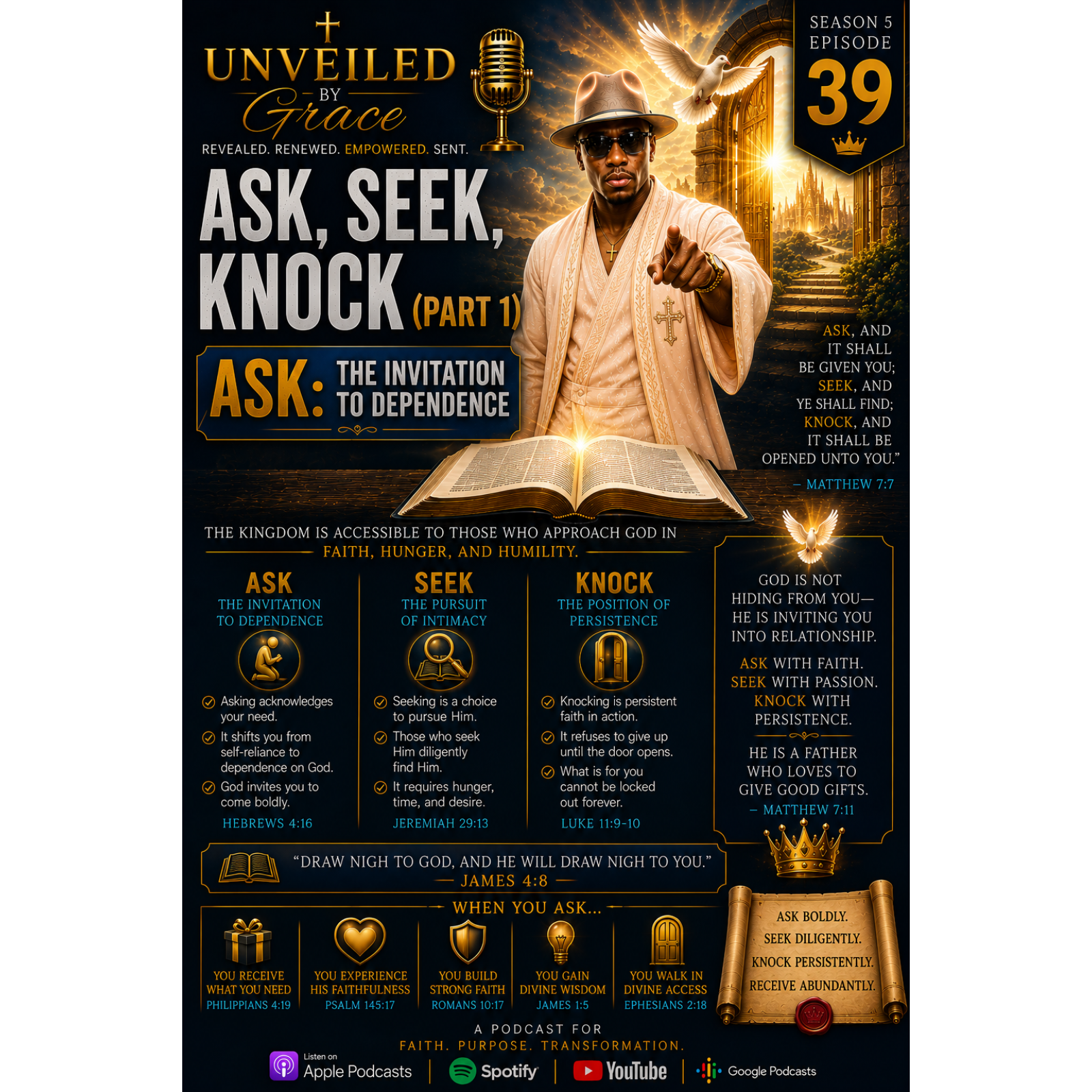 Ask, Seek, Knock (Part 1) 🙏📖 | Ask: The Invitation to Dependence